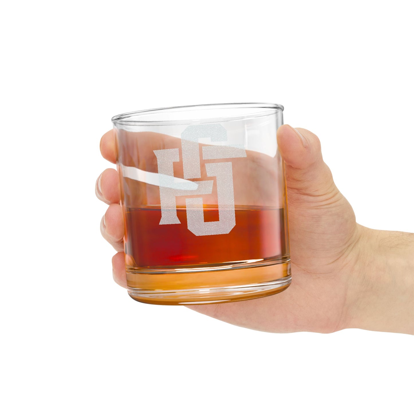 Fireground FG Alternate Monogram Engraved Glass