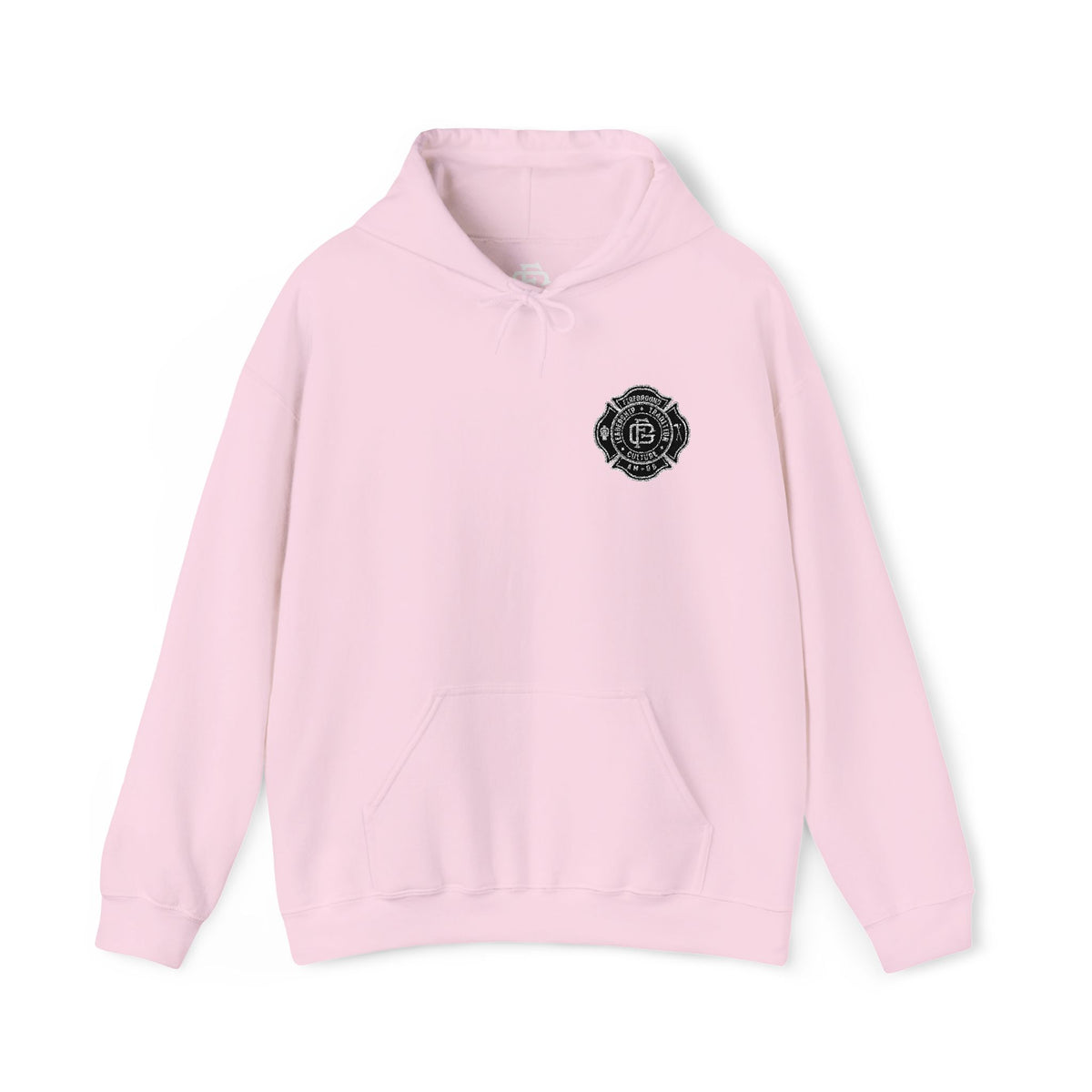 Fireground Maltese Cross (Embroidered) Hoodie