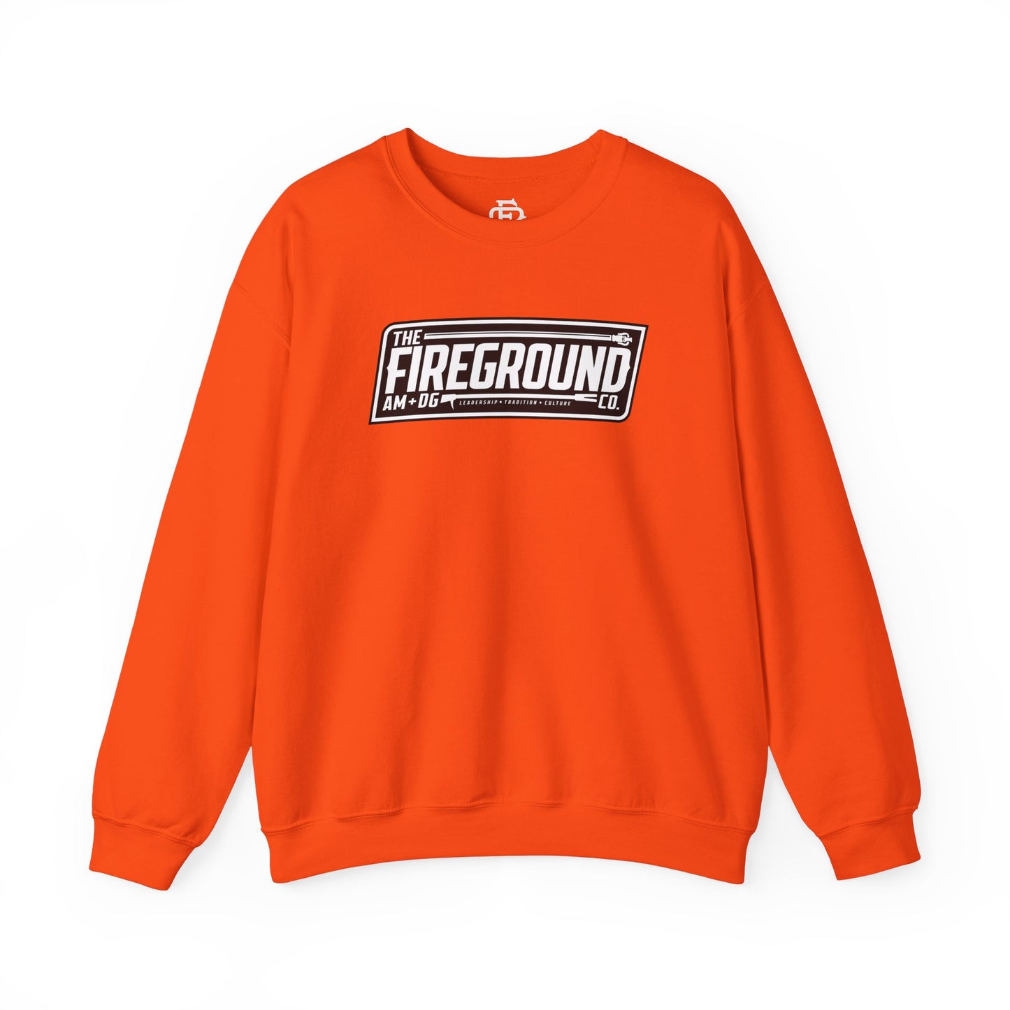 Fireground Banner Dark Background Sweatshirt