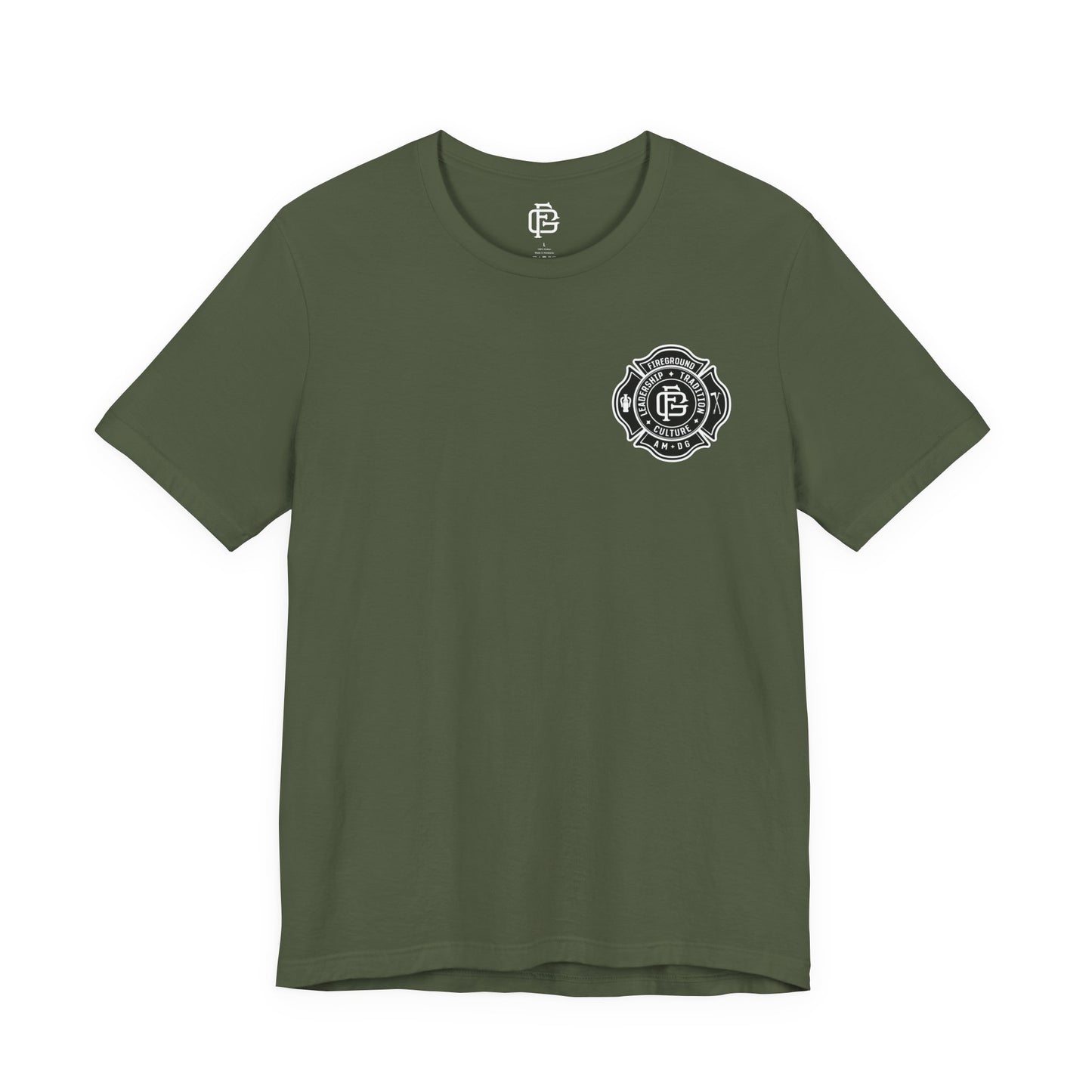 Fireground Maltese Cross Short Sleeve Tee