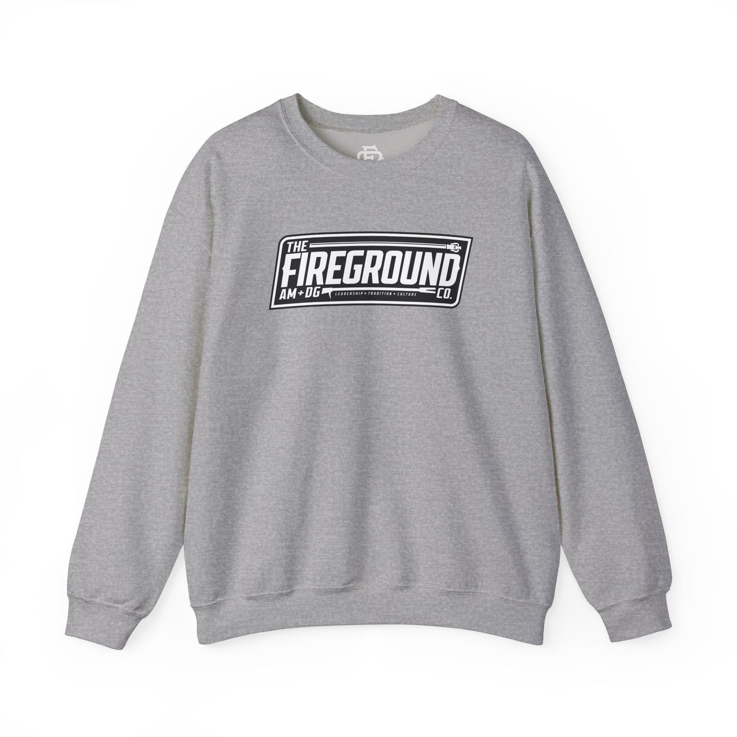 Fireground Banner Dark Background Sweatshirt