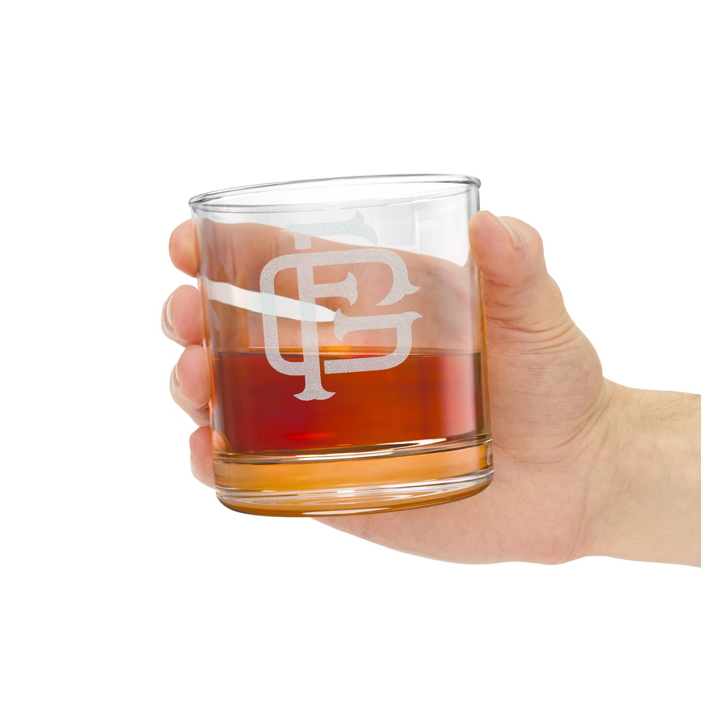 Fireground FG Monogram Engraved Glass