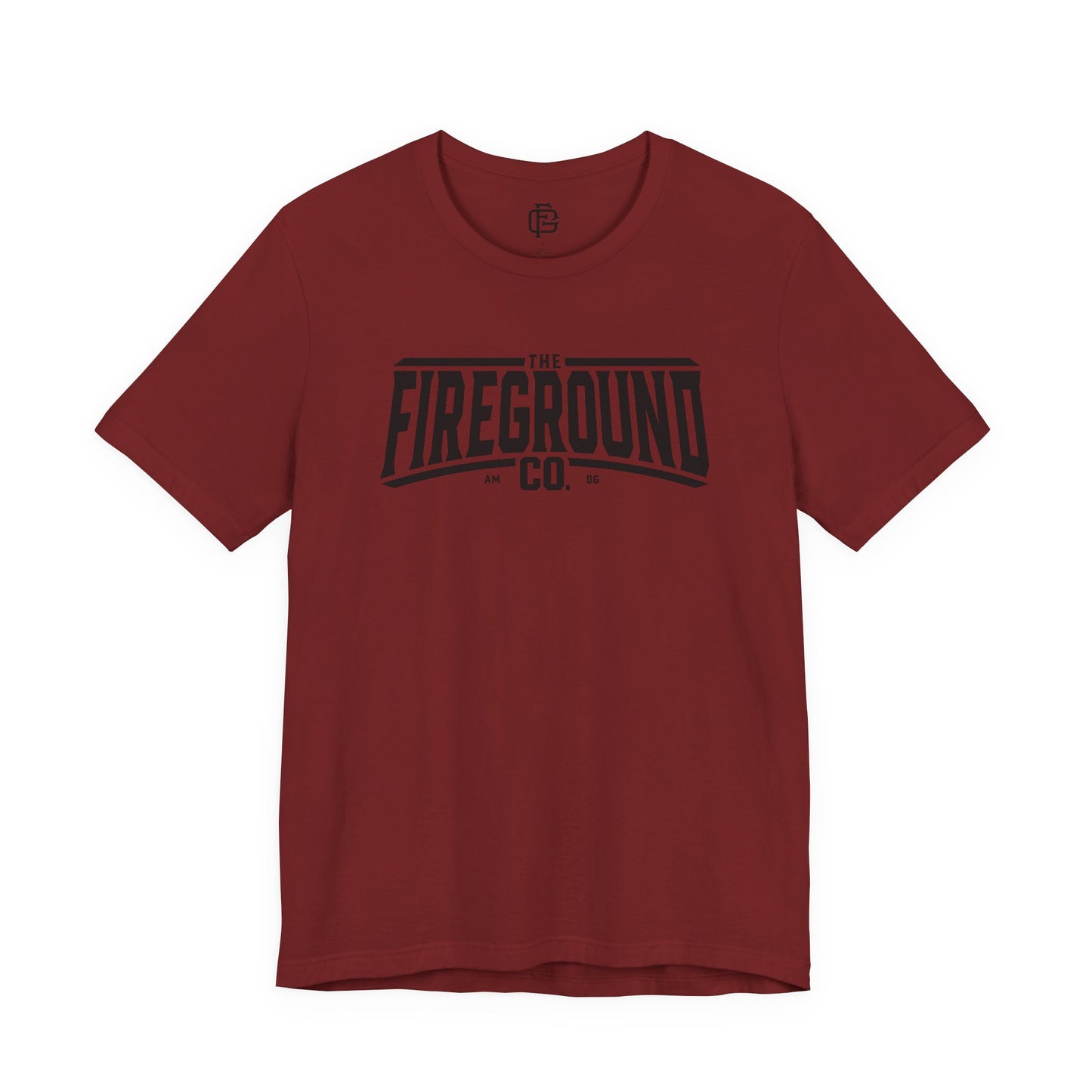 Fireground Title Dark Short Sleeve Tee