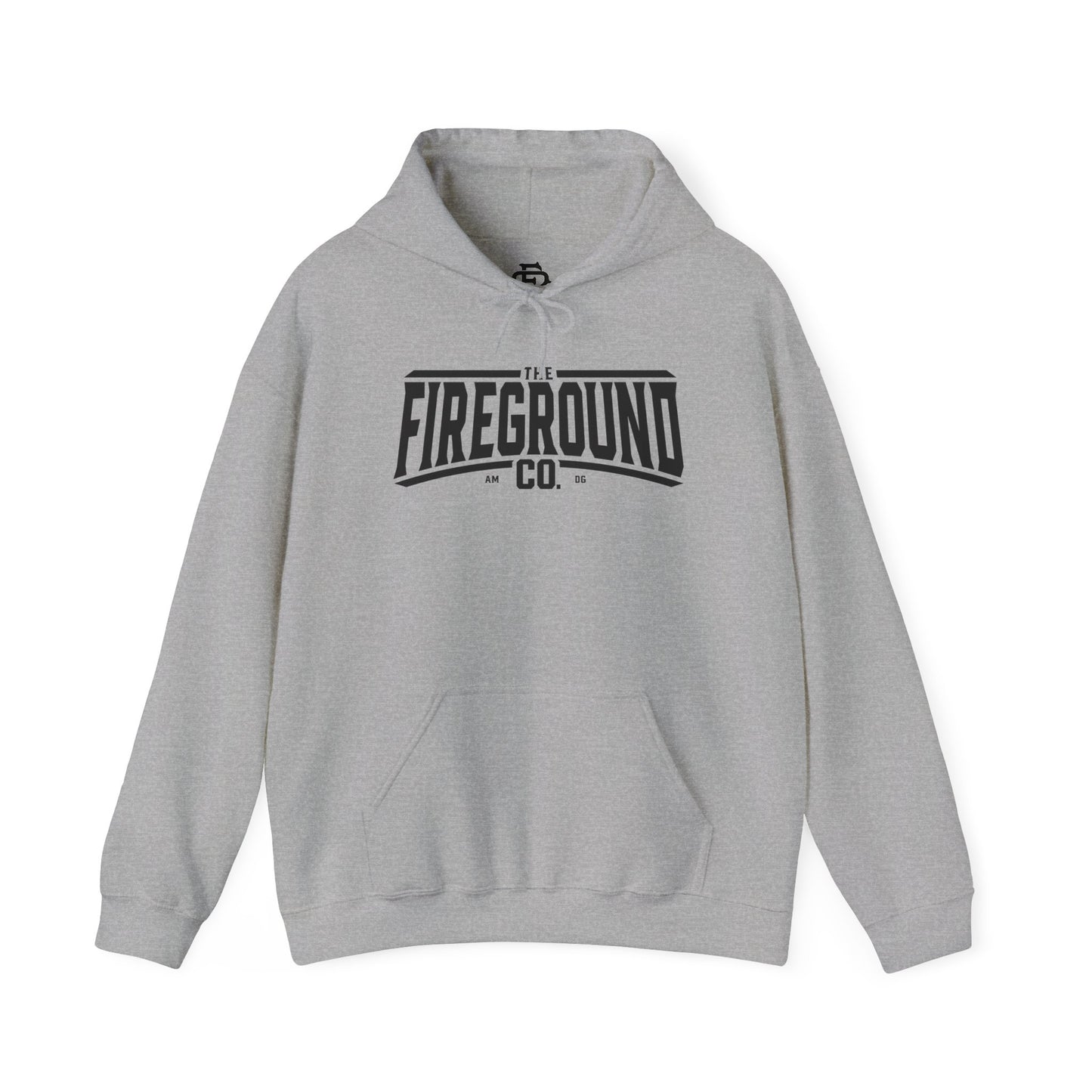 Fireground Title Dark Hoodie