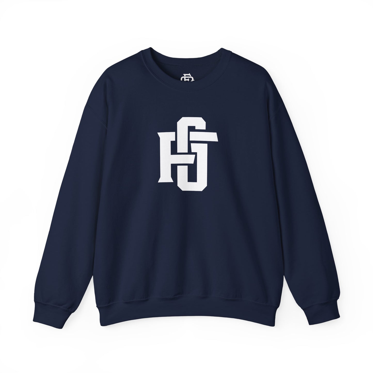 Fireground White Center FG Alternate Monogram Sweatshirt