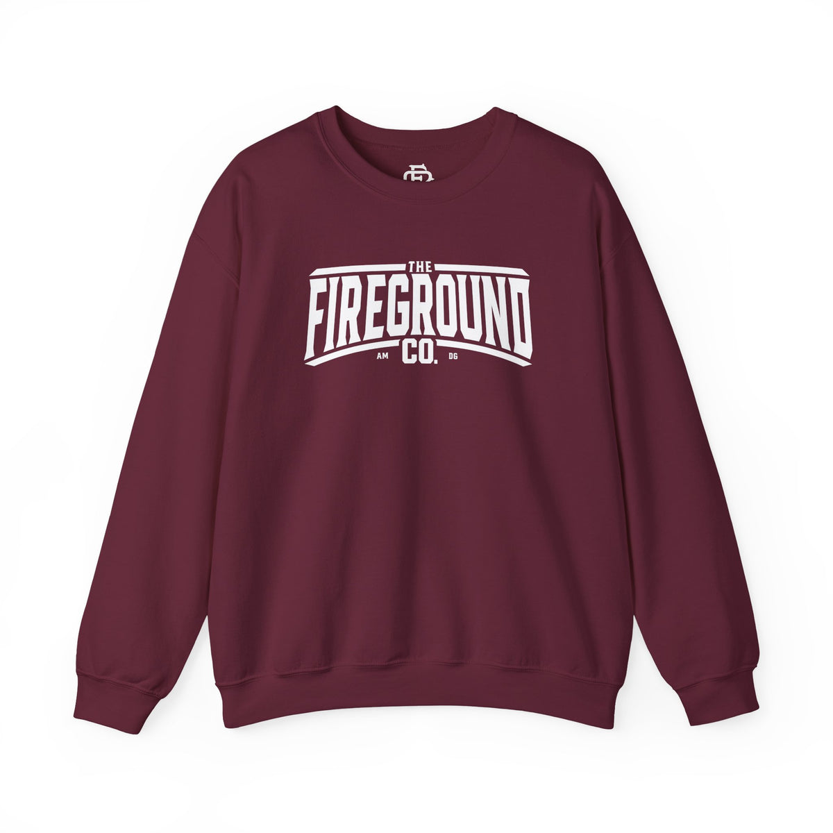 Fireground White Title Sweatshirt