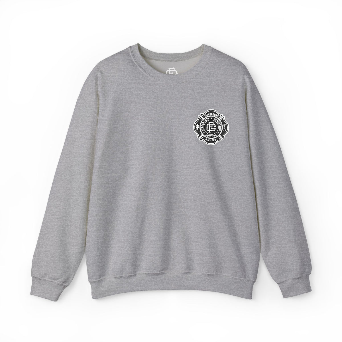Fireground Maltese Cross (Embroidered) Sweatshirt