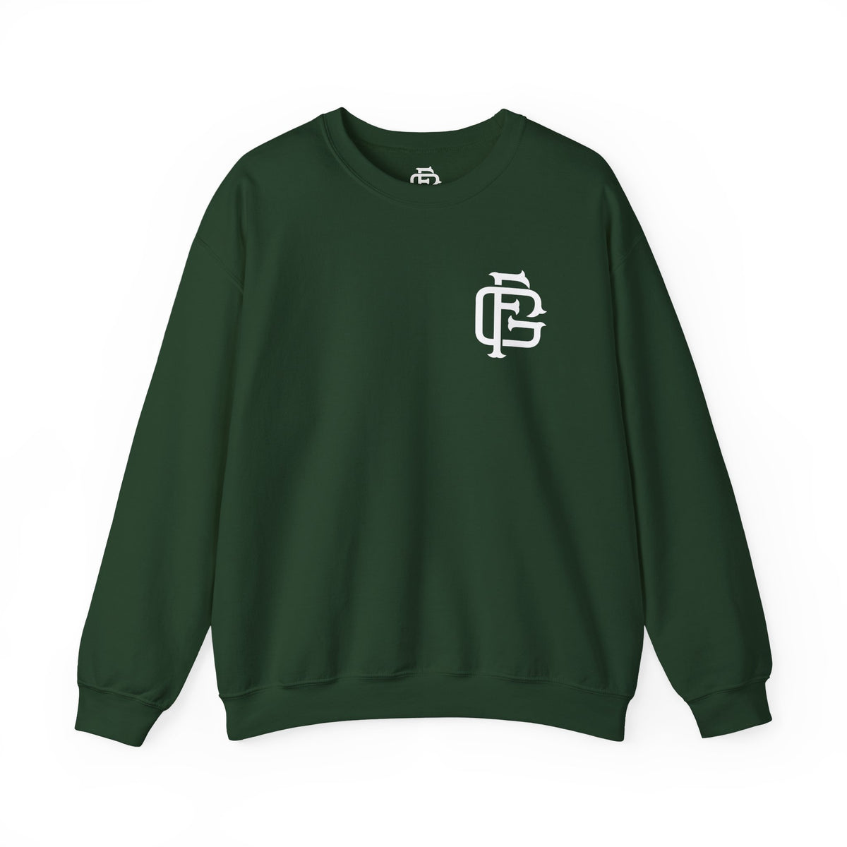 Fireground White FG Monogram Sweatshirt