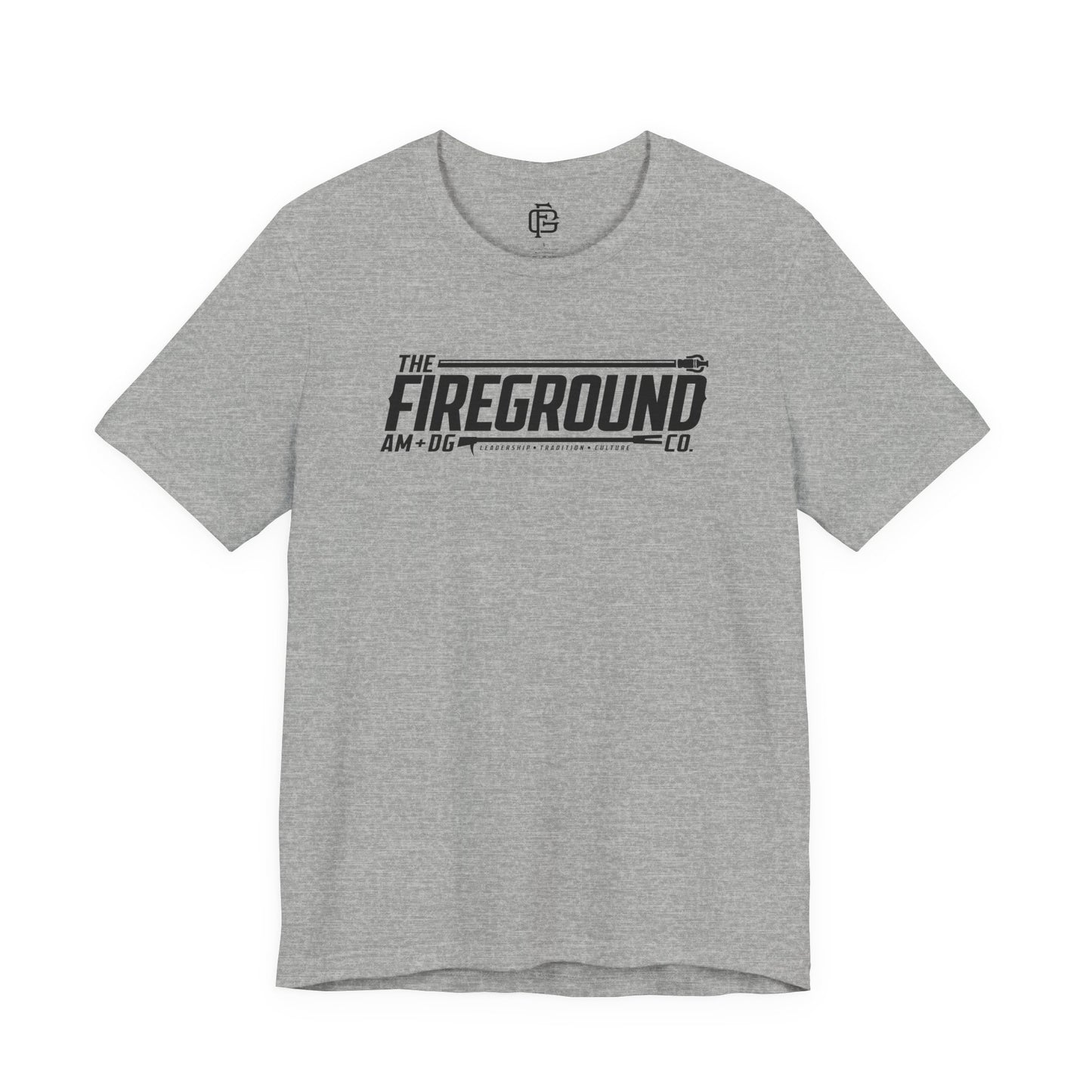 Fireground Banner Dark Short Sleeve Tee