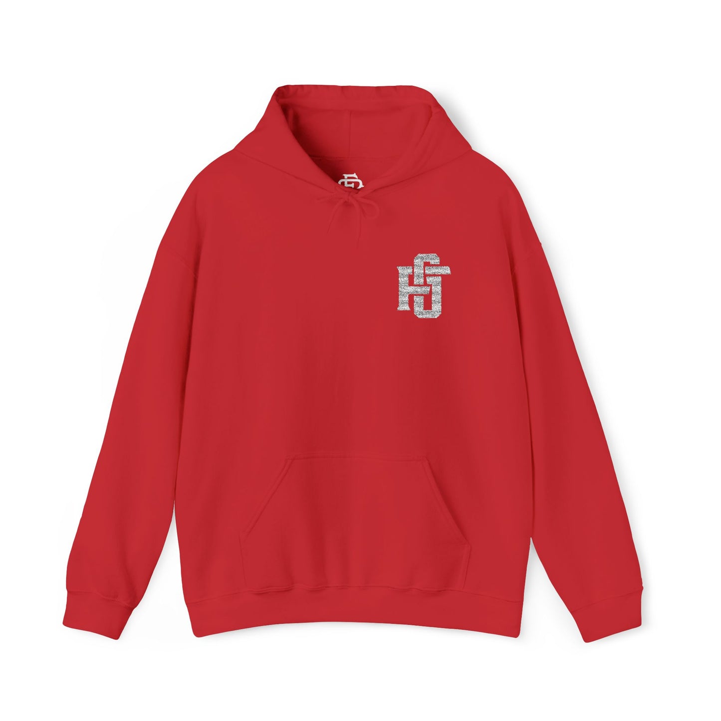 Fireground White FG Alternate Monogram (Embroidered) Hoodie