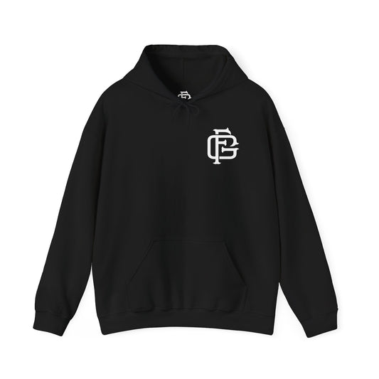 Fireground White FG Monogram Hoodie