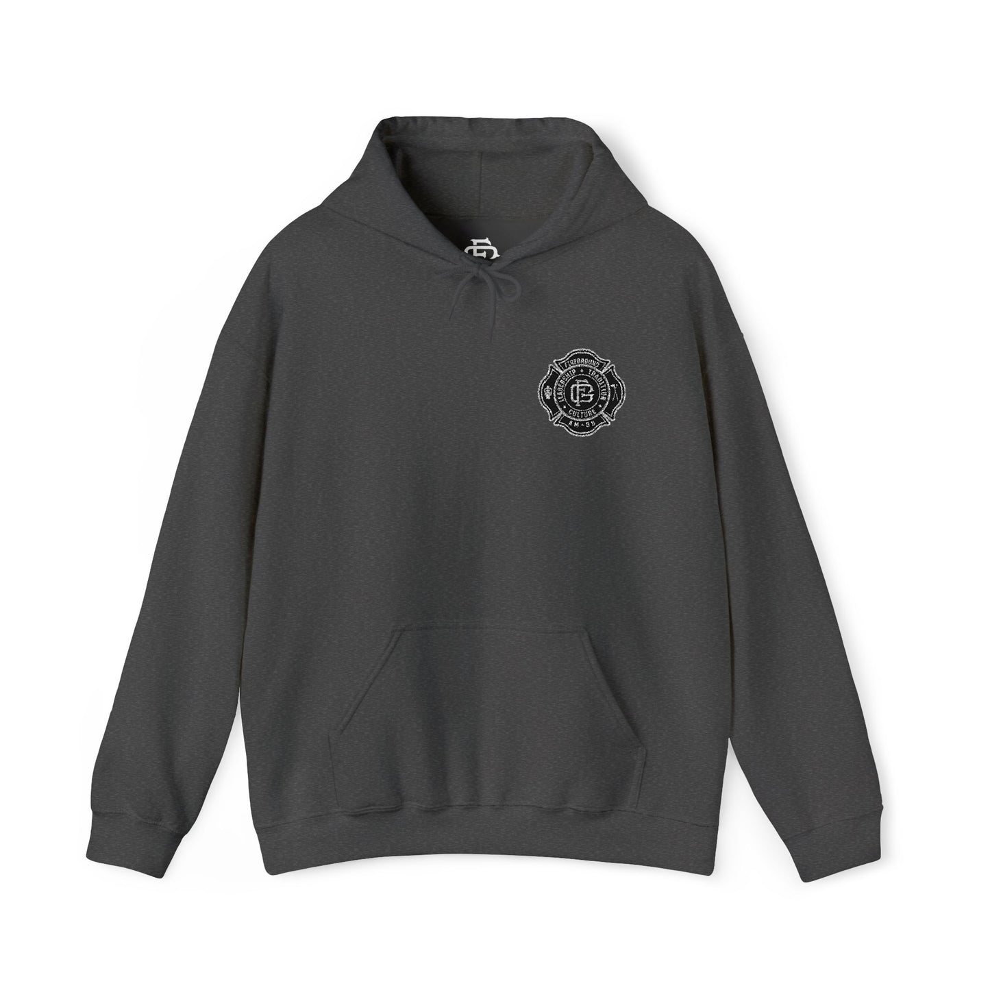 Fireground Maltese Cross (Embroidered) Hoodie