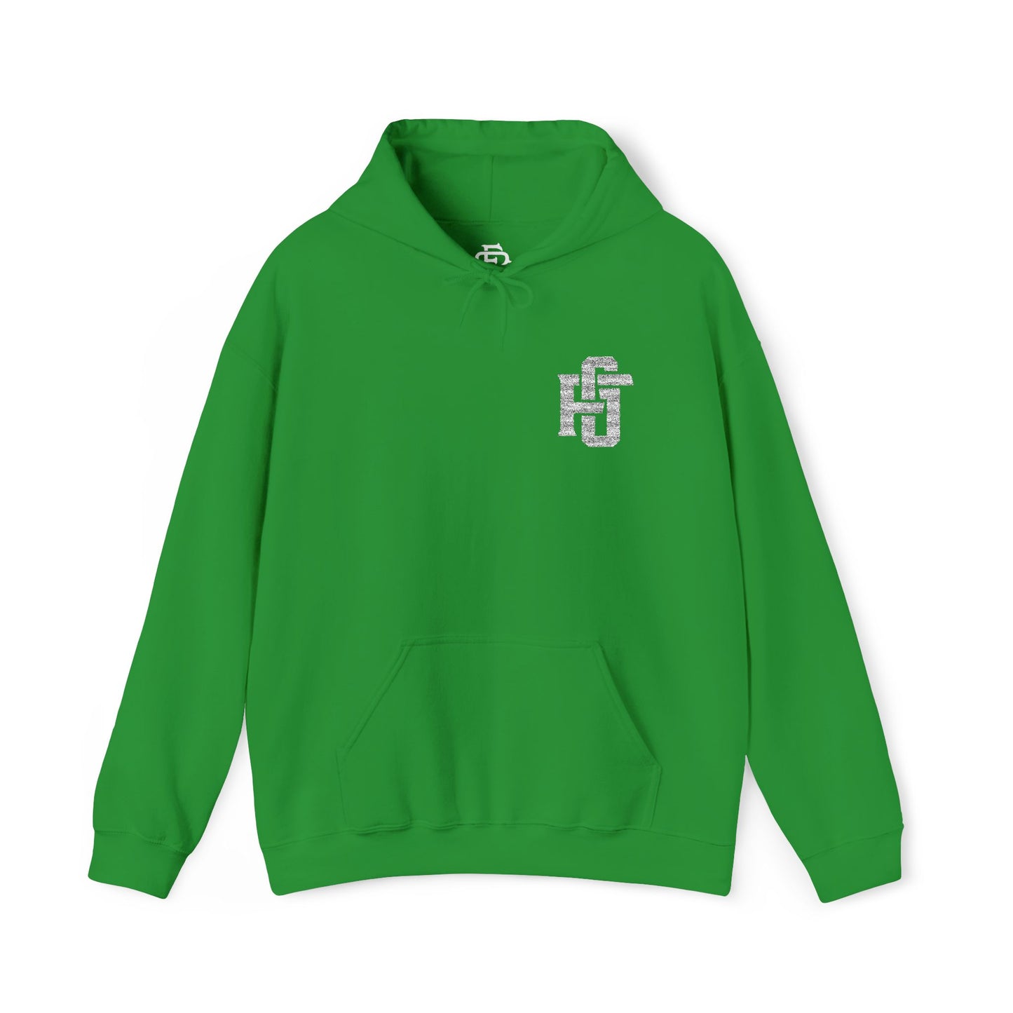 Fireground White FG Alternate Monogram (Embroidered) Hoodie