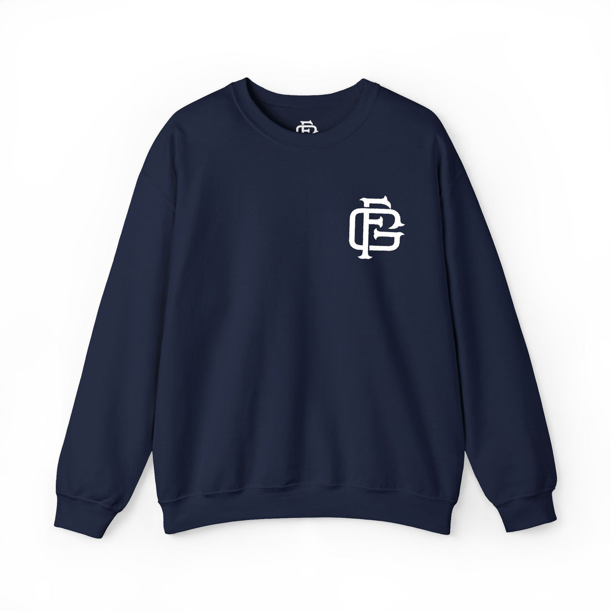 Fireground White FG Monogram (Embroidered) Sweatshirt