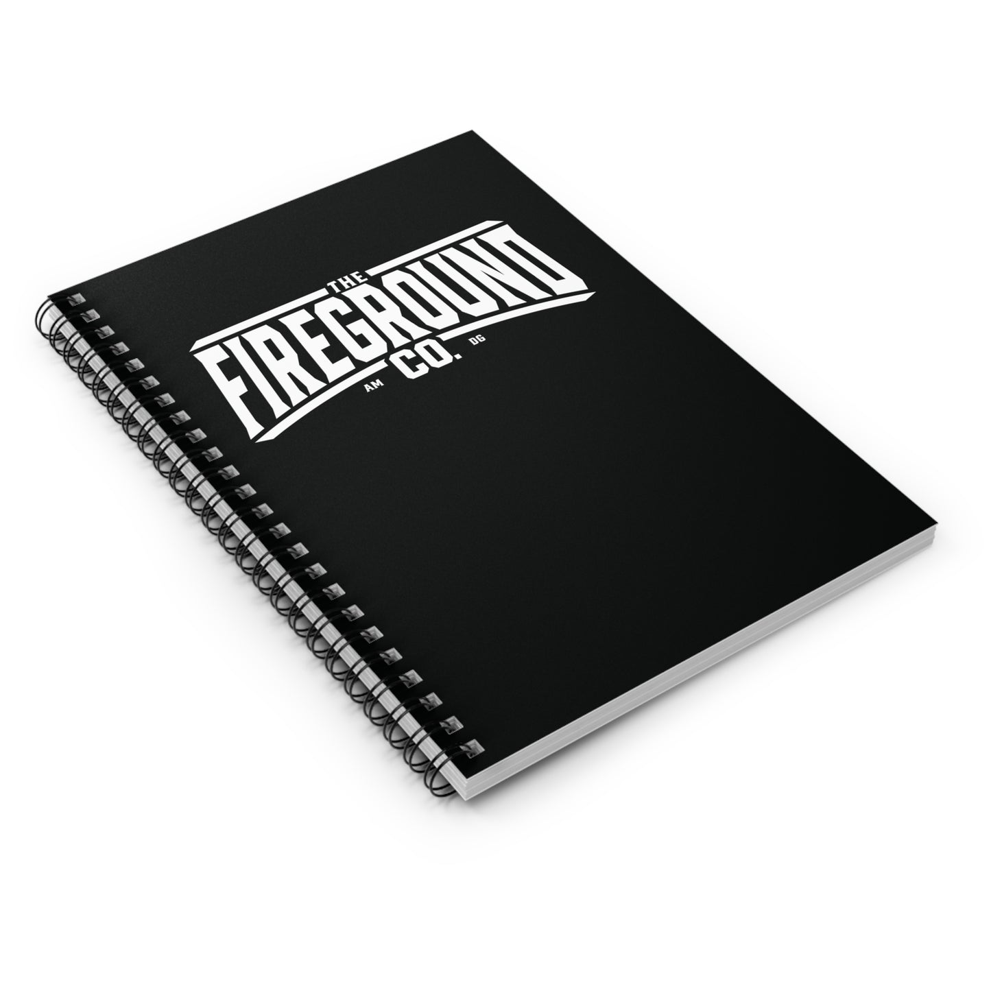 Fireground Title Spiral Notebook - Ruled Line
