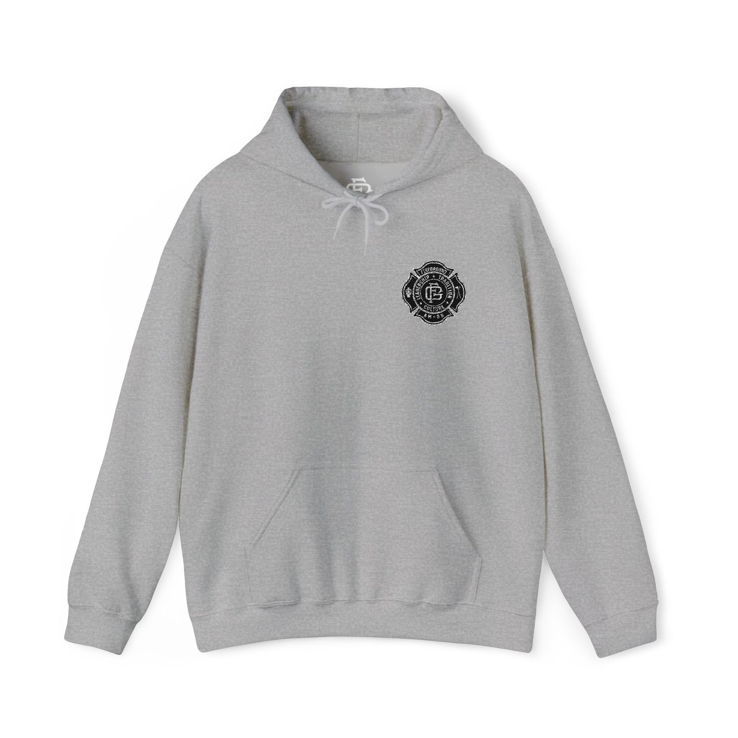 Fireground Maltese Cross (Embroidered) Hoodie