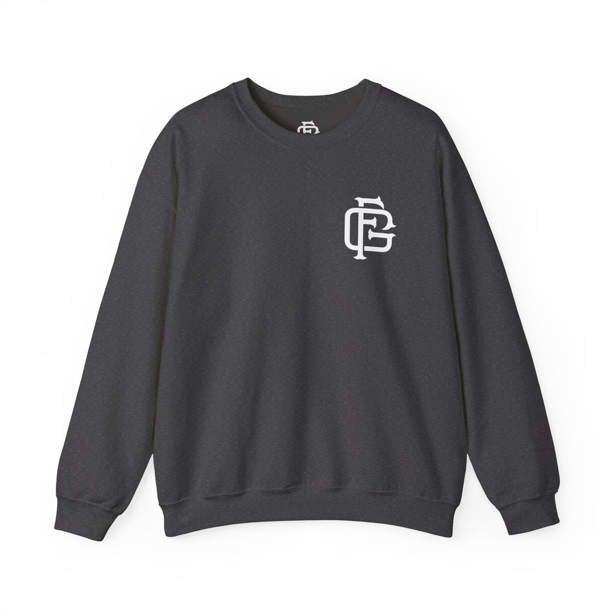 Fireground White FG Monogram Sweatshirt