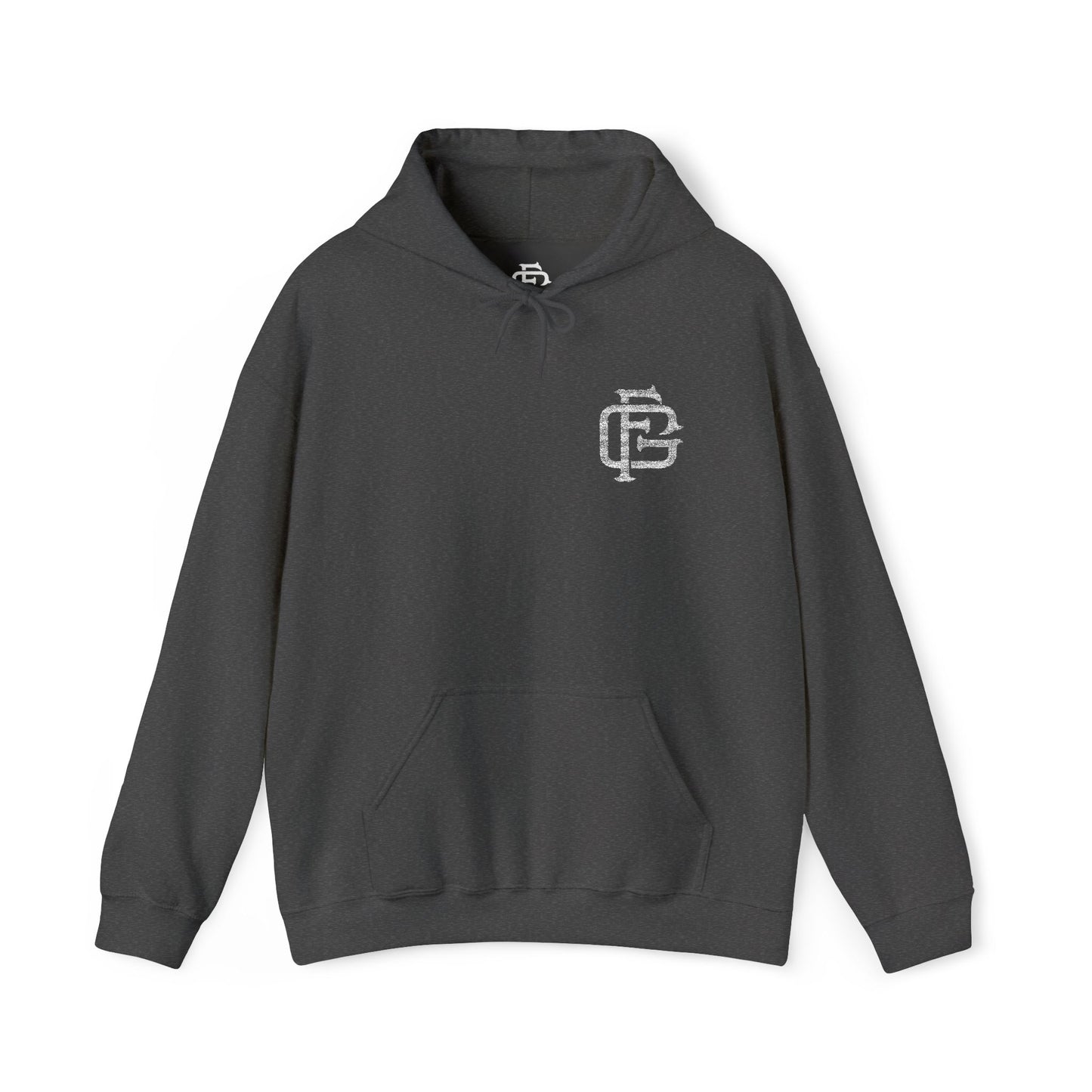 Fireground White FG Monogram (Embroidered) Hoodie