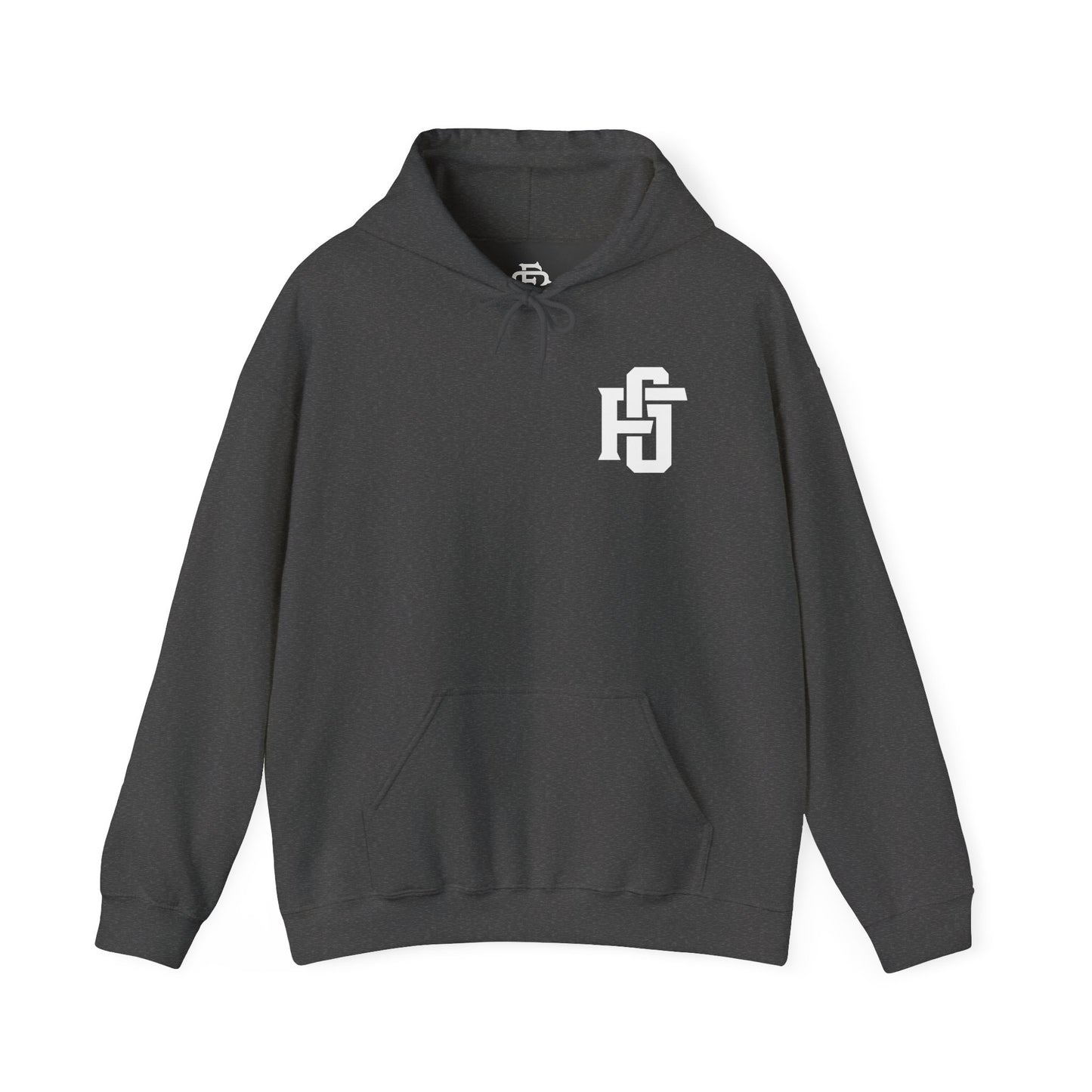 Fireground White FG Alternate Monogram Hoodie
