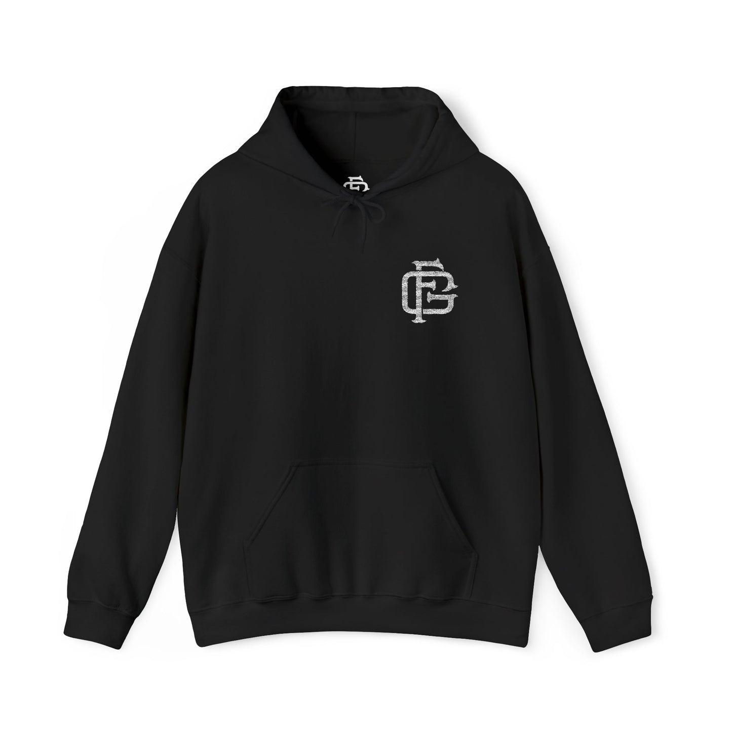 Fireground White FG Monogram (Embroidered) Hoodie