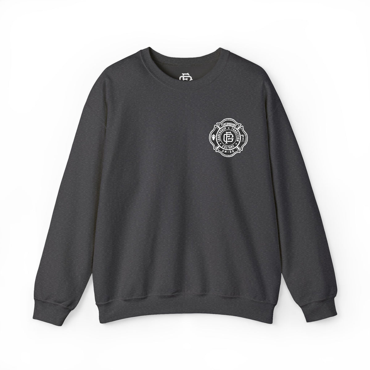 Fireground Maltese Cross (Embroidered) Sweatshirt
