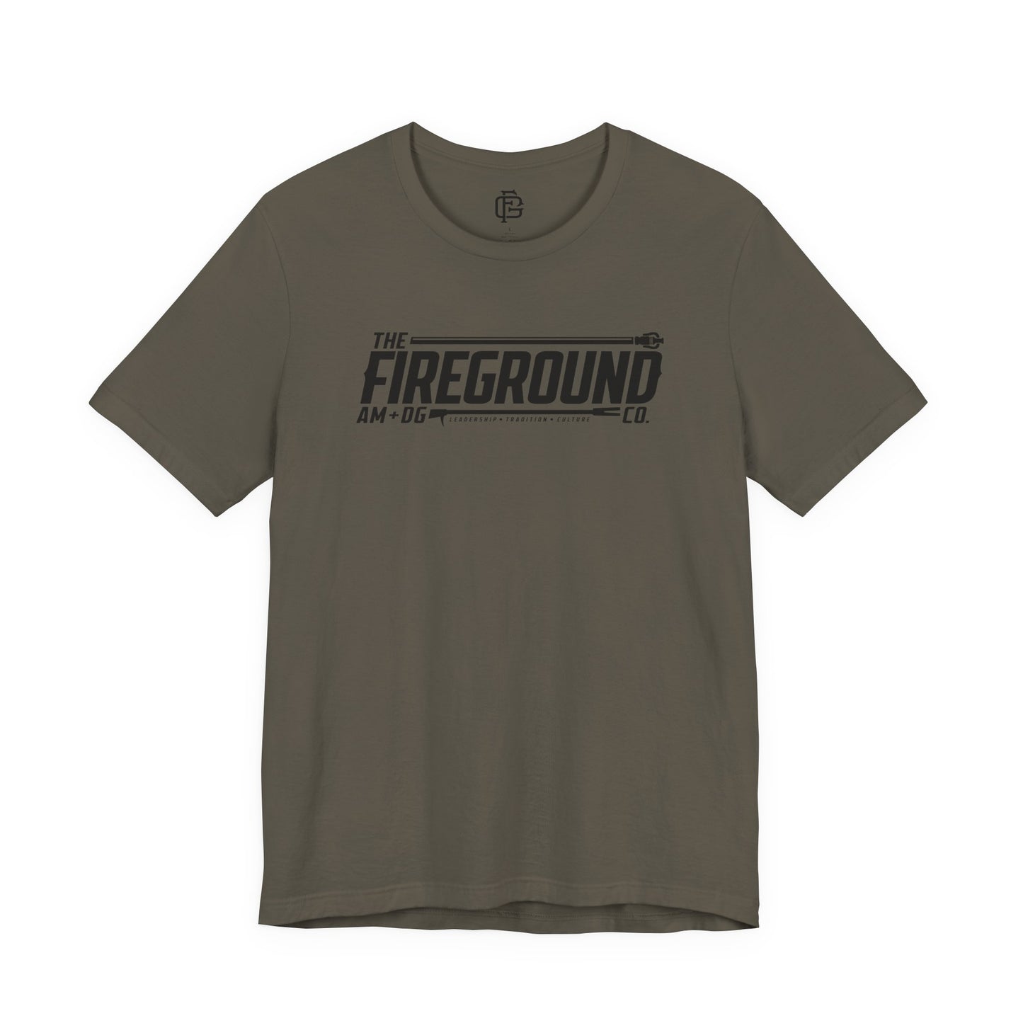 Fireground Banner Dark Short Sleeve Tee