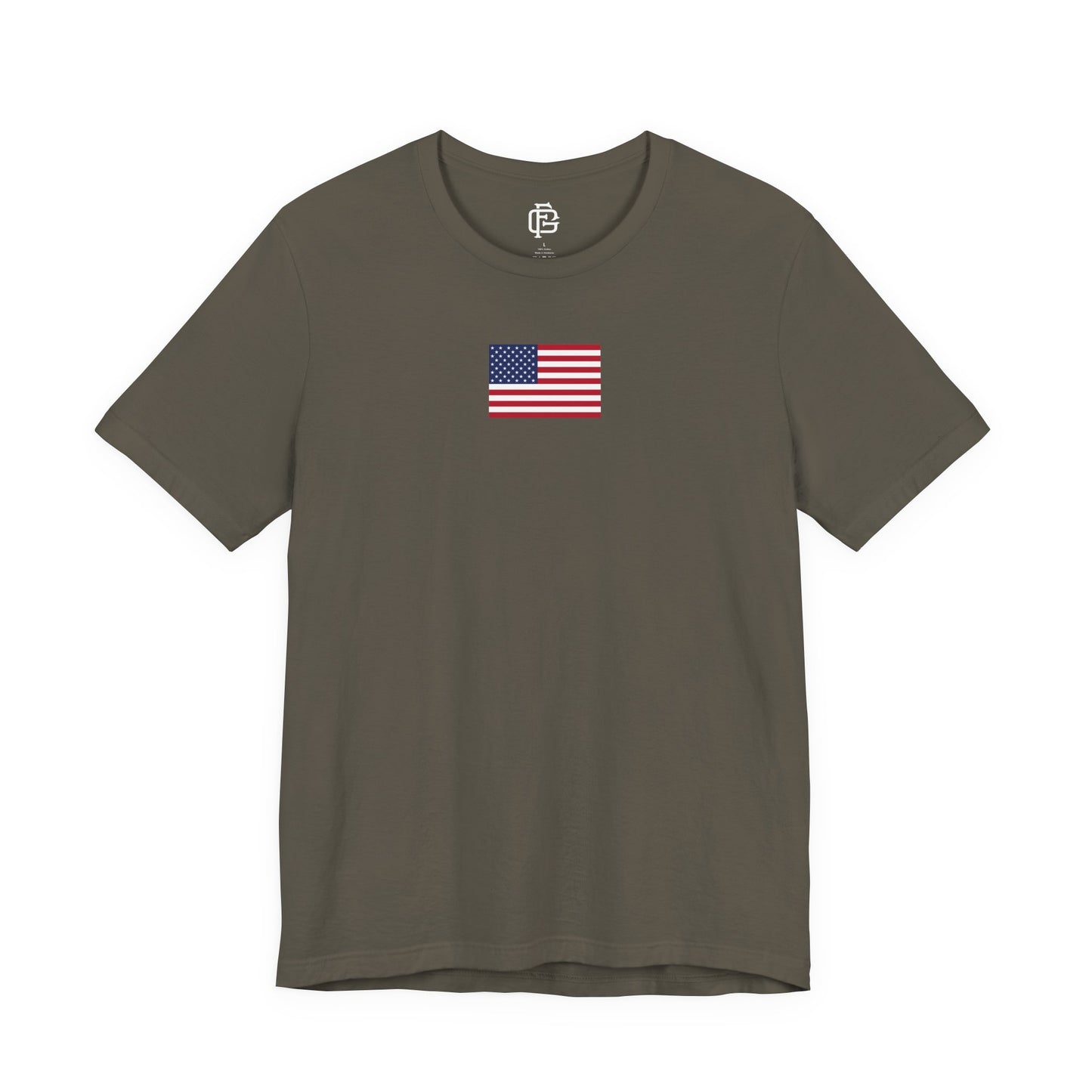USA Flag Short Sleeve Tee