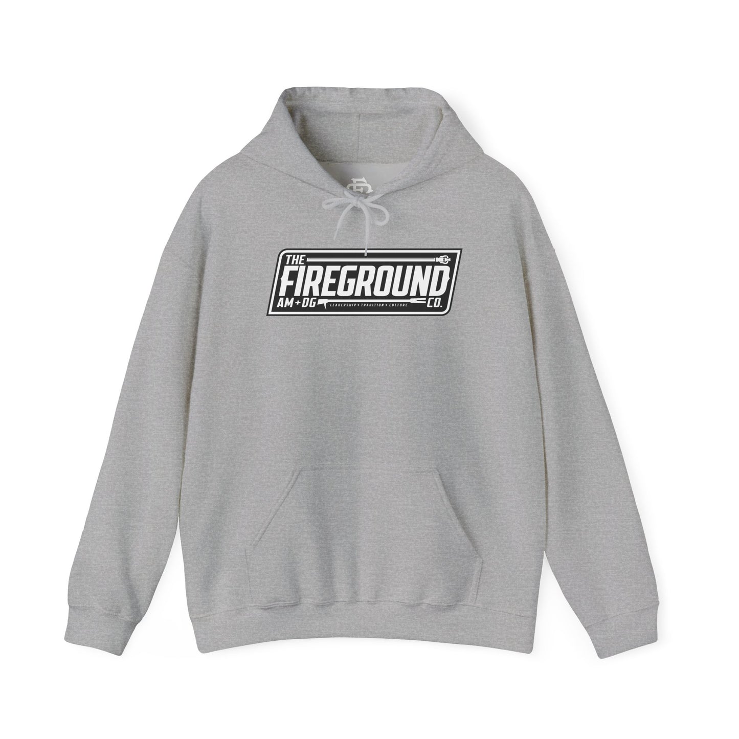 Fireground Banner Dark Background Hoodie