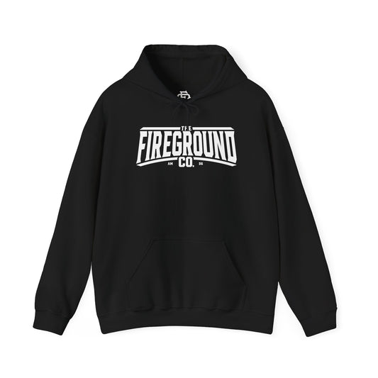 Fireground White Title Hoodie