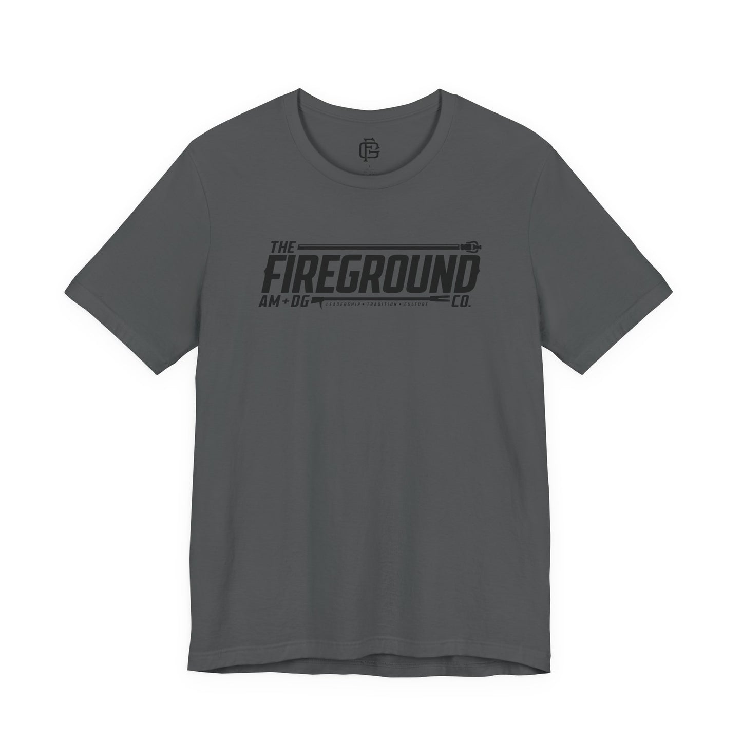 Fireground Banner Dark Short Sleeve Tee