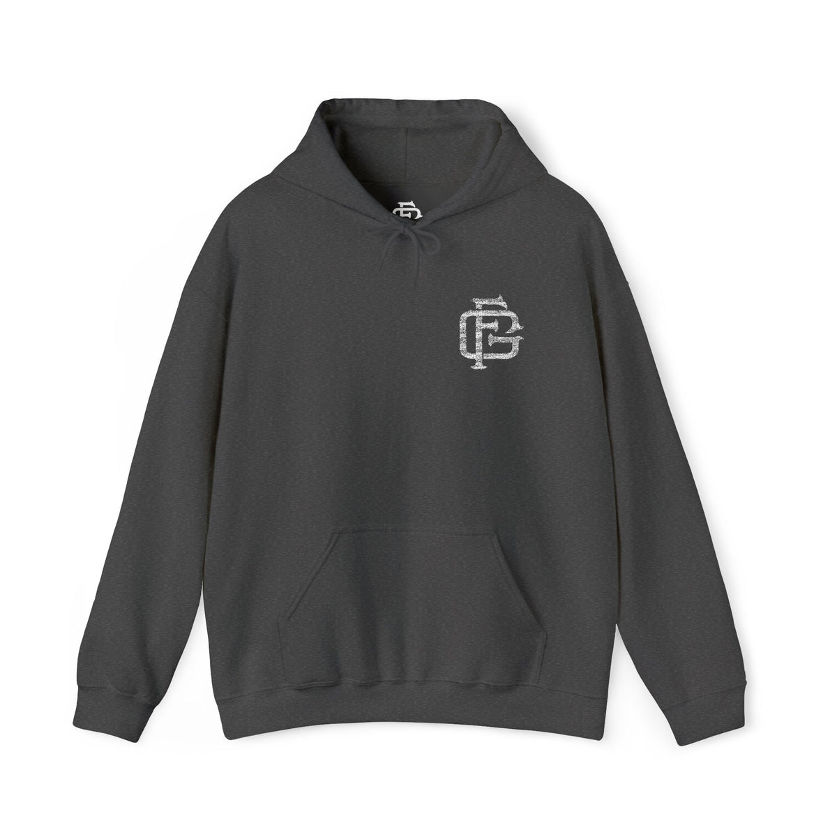 Fireground White FG Monogram (Embroidered) Hoodie