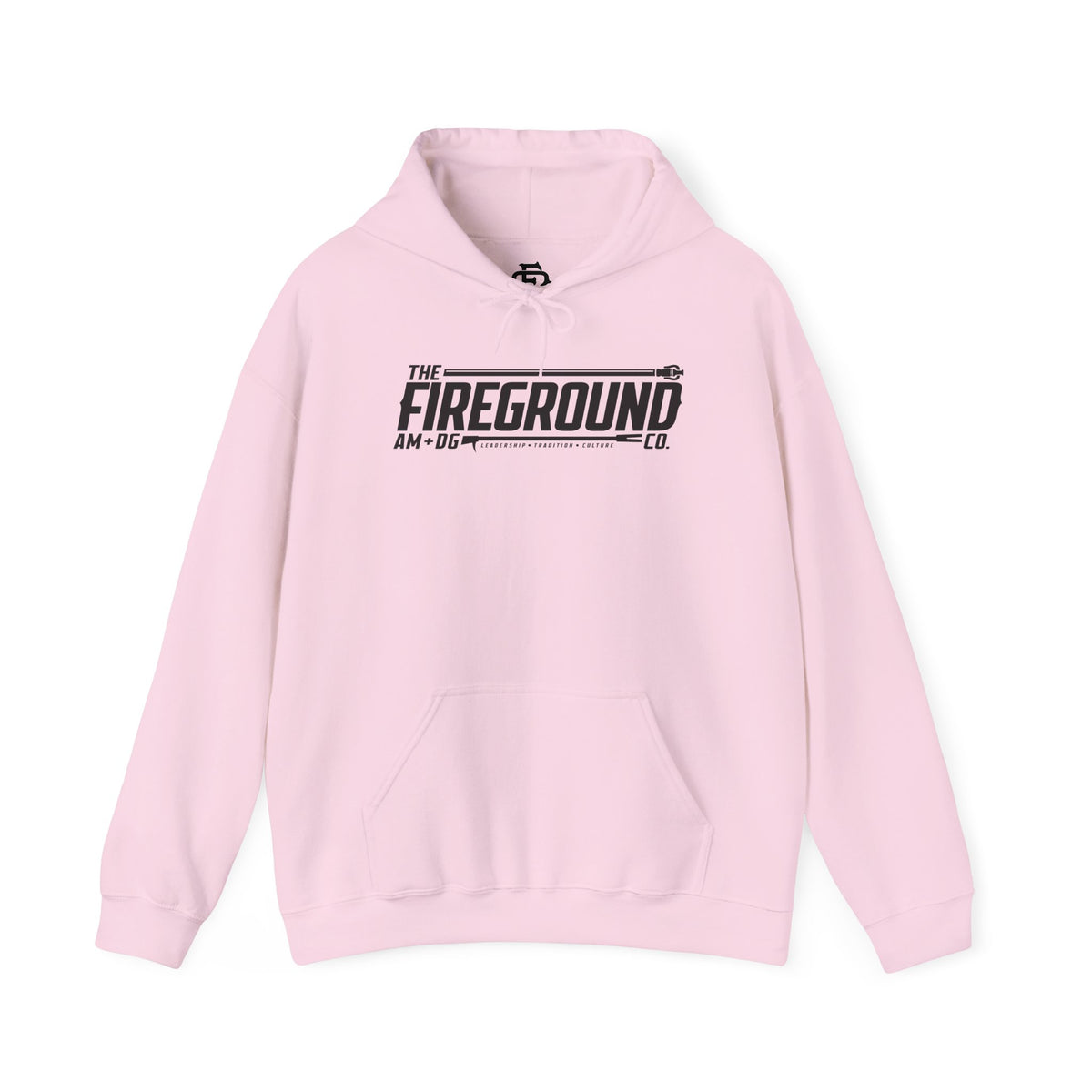 Fireground Black Banner Hoodie