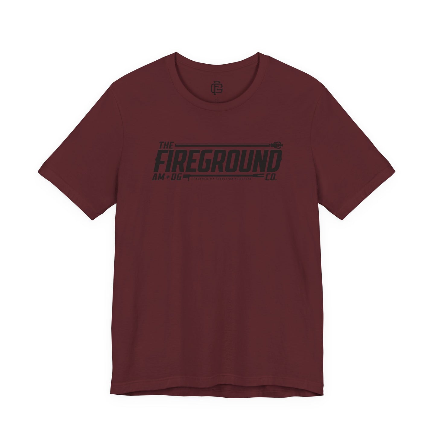 Fireground Banner Dark Short Sleeve Tee