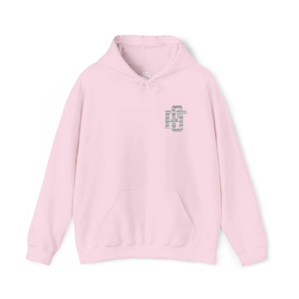 Fireground White FG Alternate Monogram (Embroidered) Hoodie