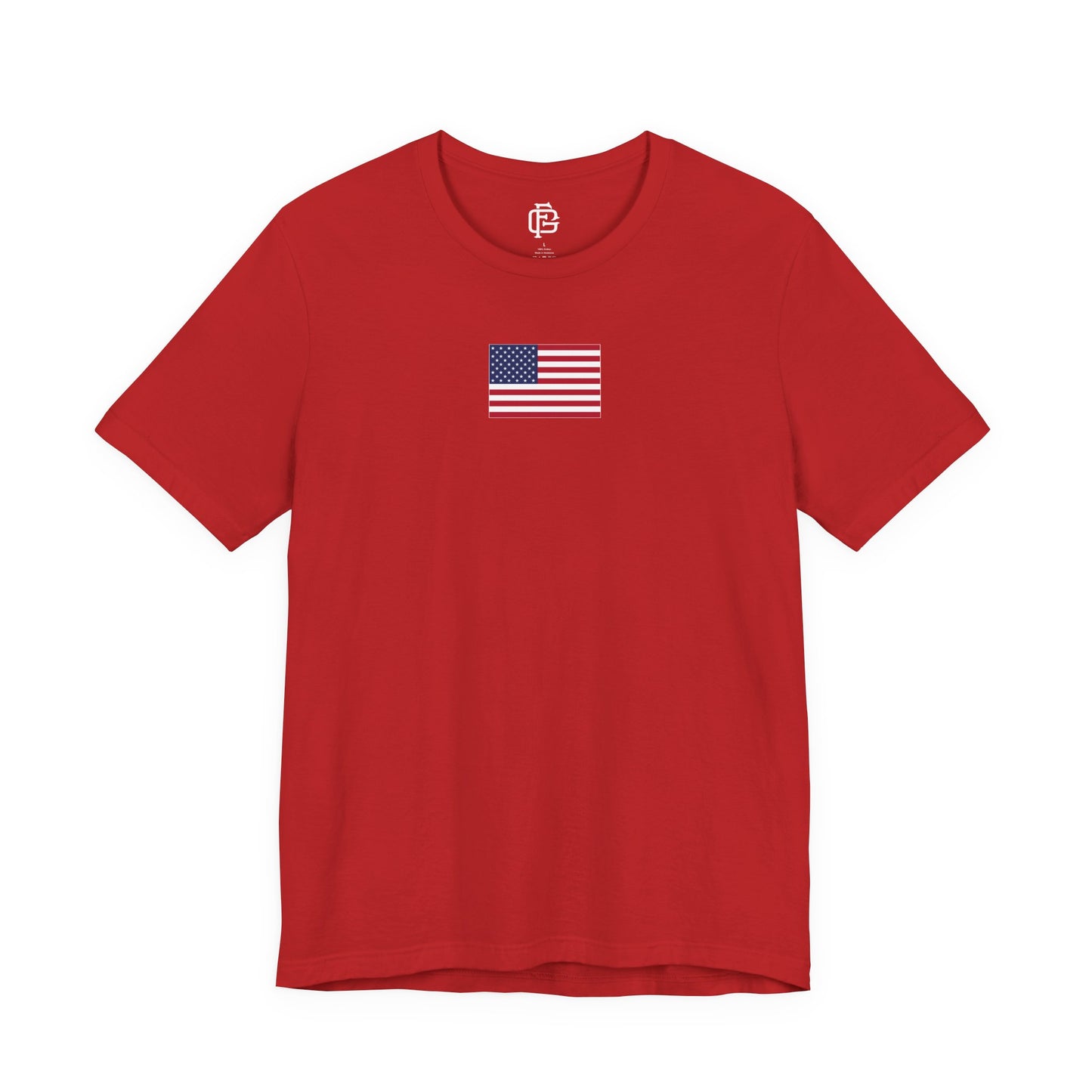 USA Flag Short Sleeve Tee