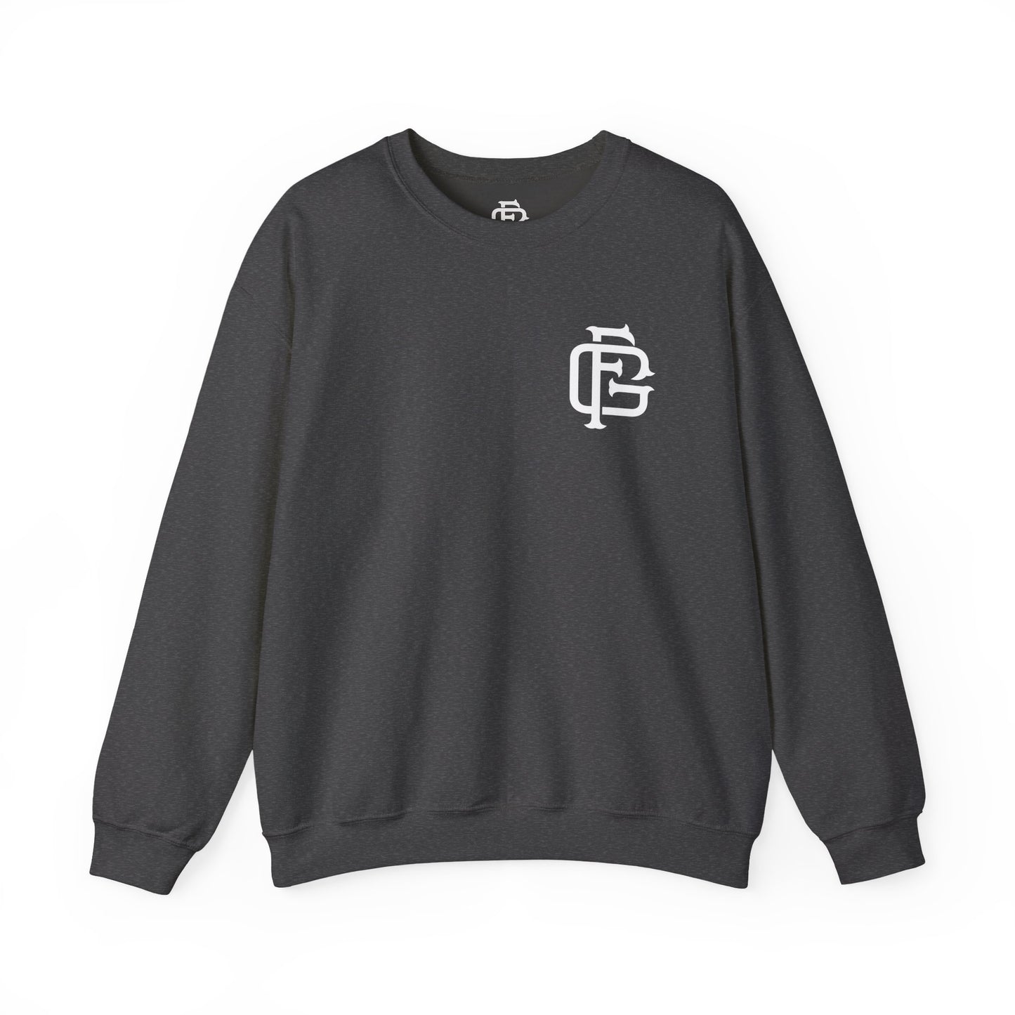 Fireground White FG Monogram Sweatshirt