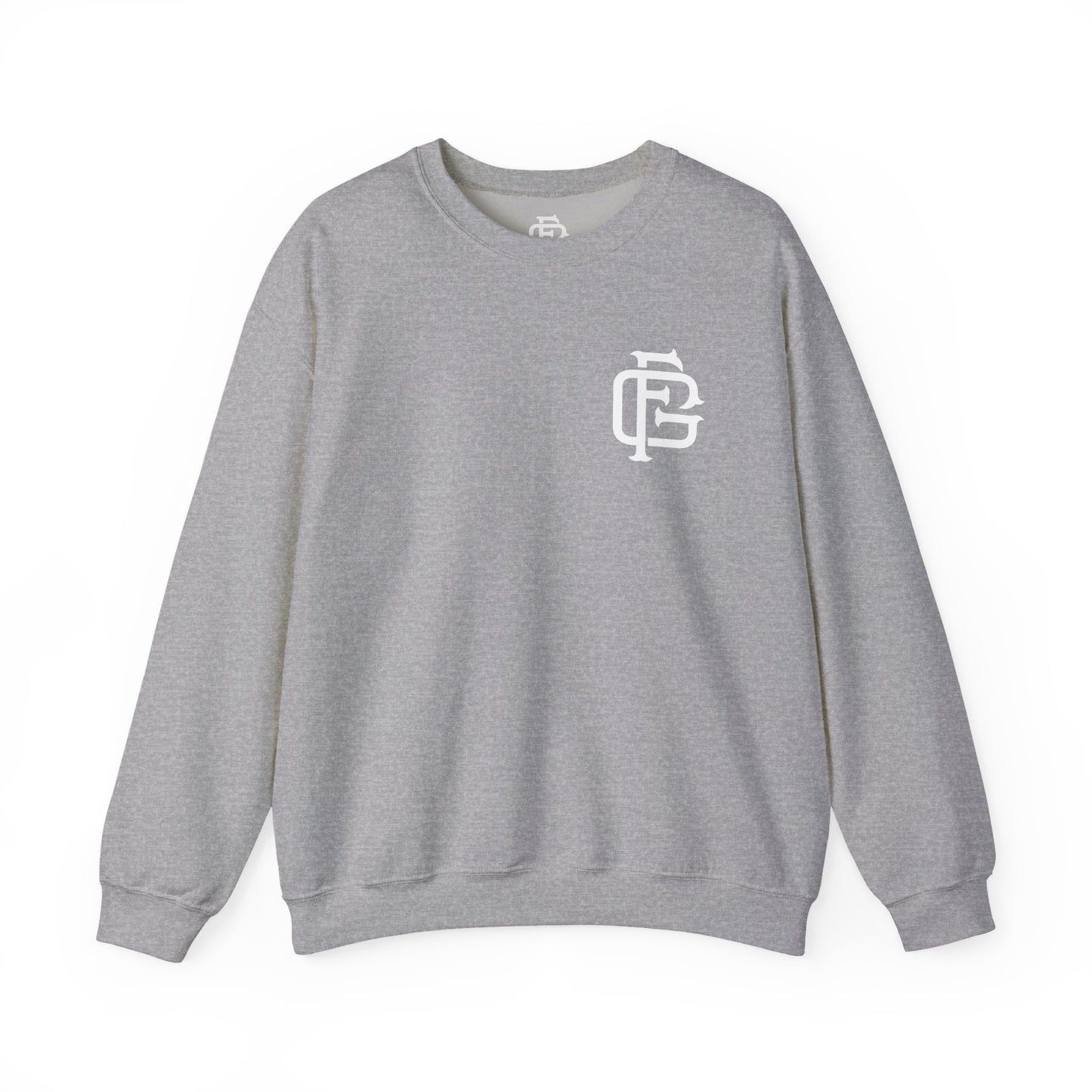 Fireground White FG Monogram Sweatshirt