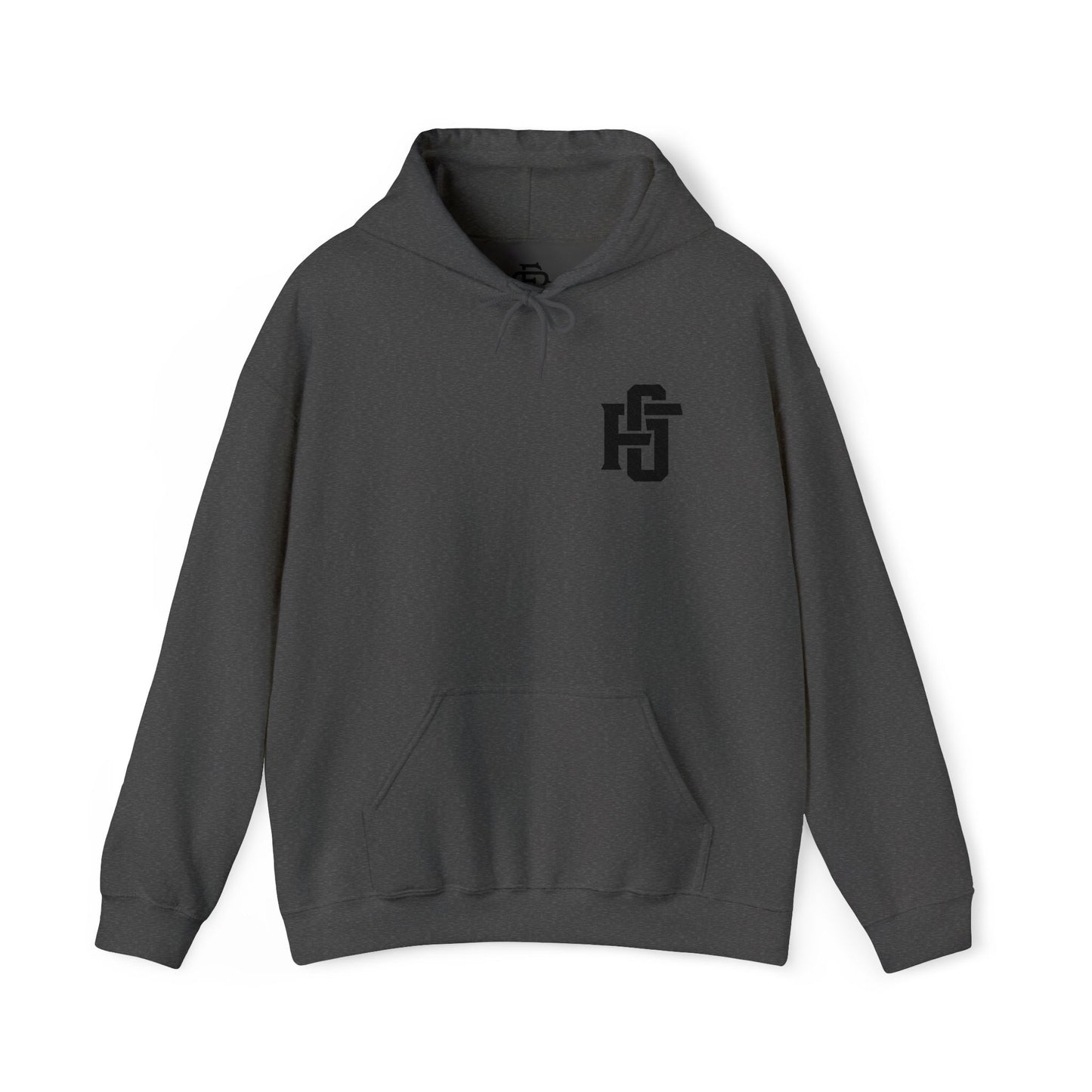 Fireground Black FG Alternate Monogram (Embroidered) Hoodie