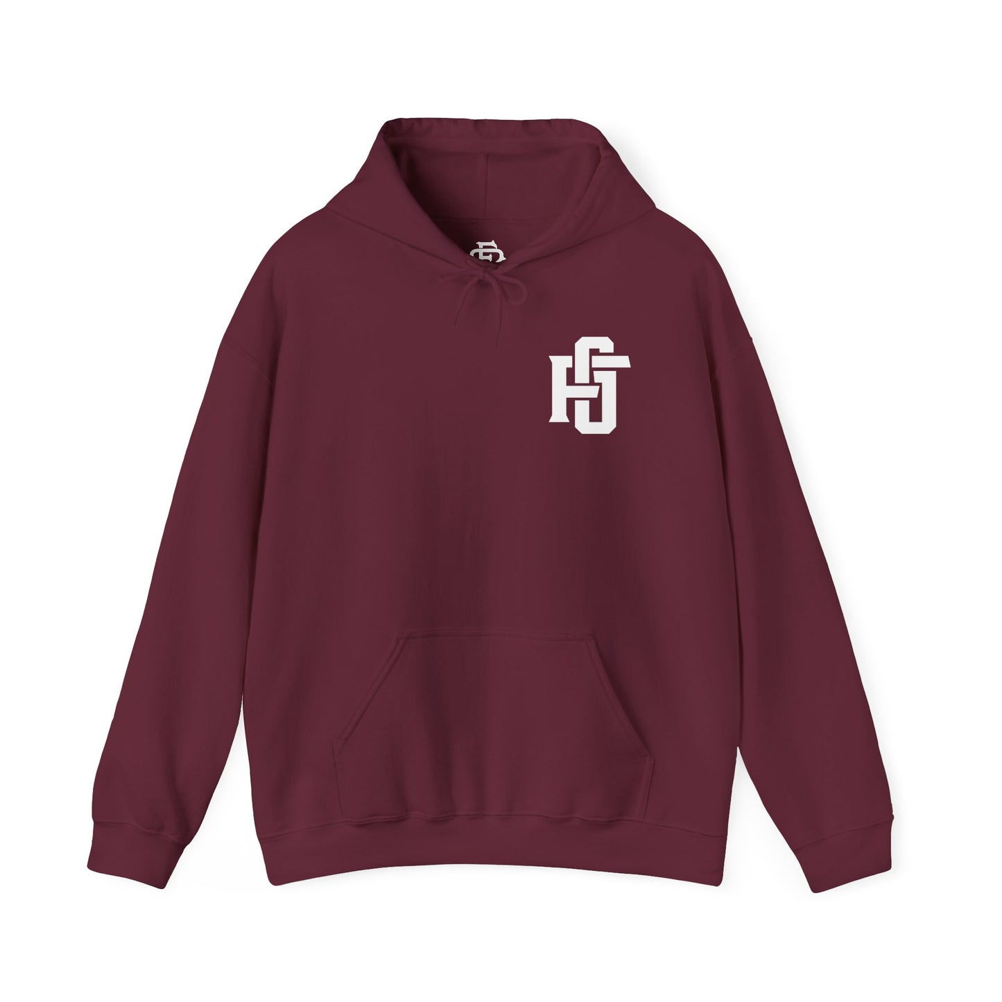 Fireground White FG Alternate Monogram Hoodie