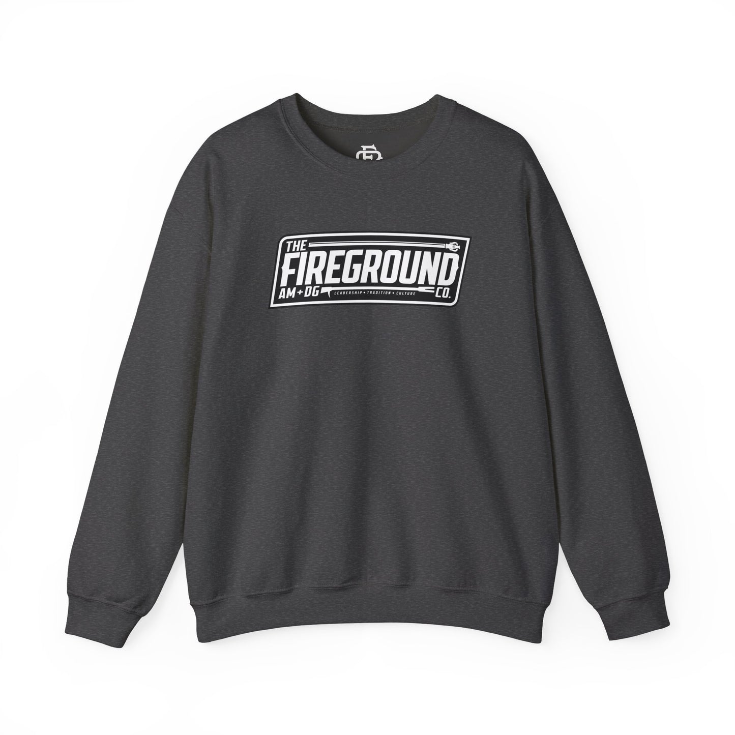 Fireground Banner Dark Background Sweatshirt