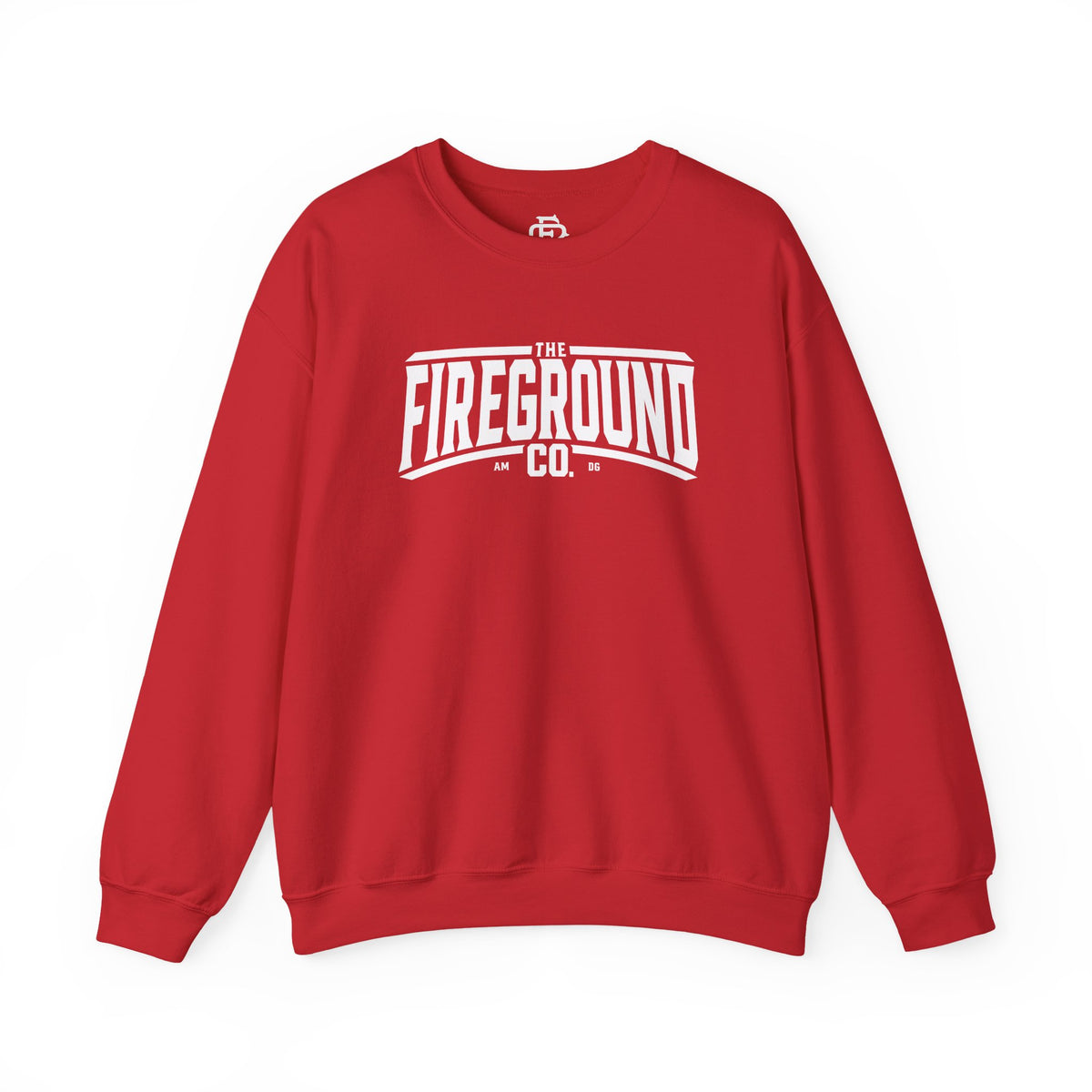 Fireground White Title Sweatshirt