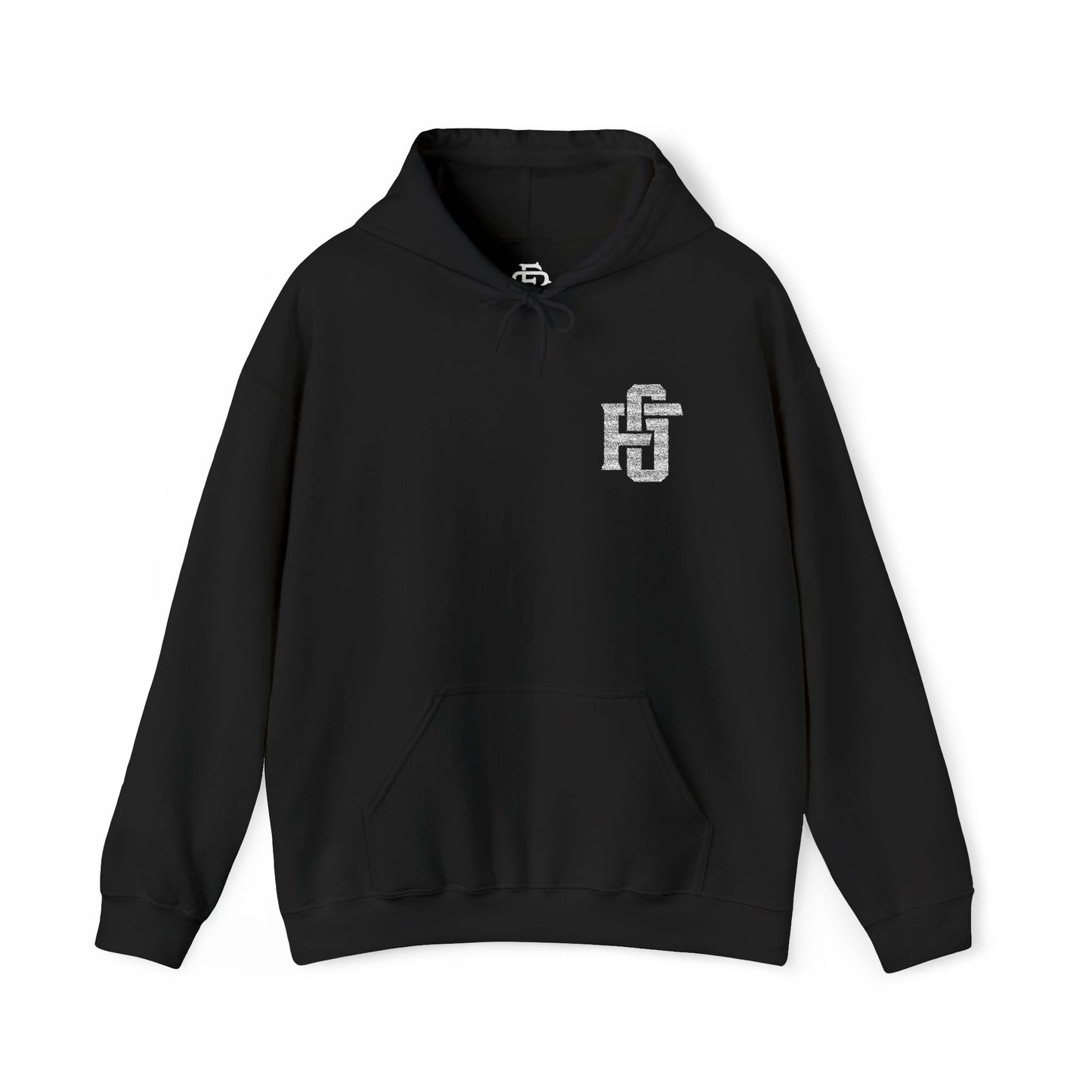 Fireground White FG Alternate Monogram (Embroidered) Hoodie