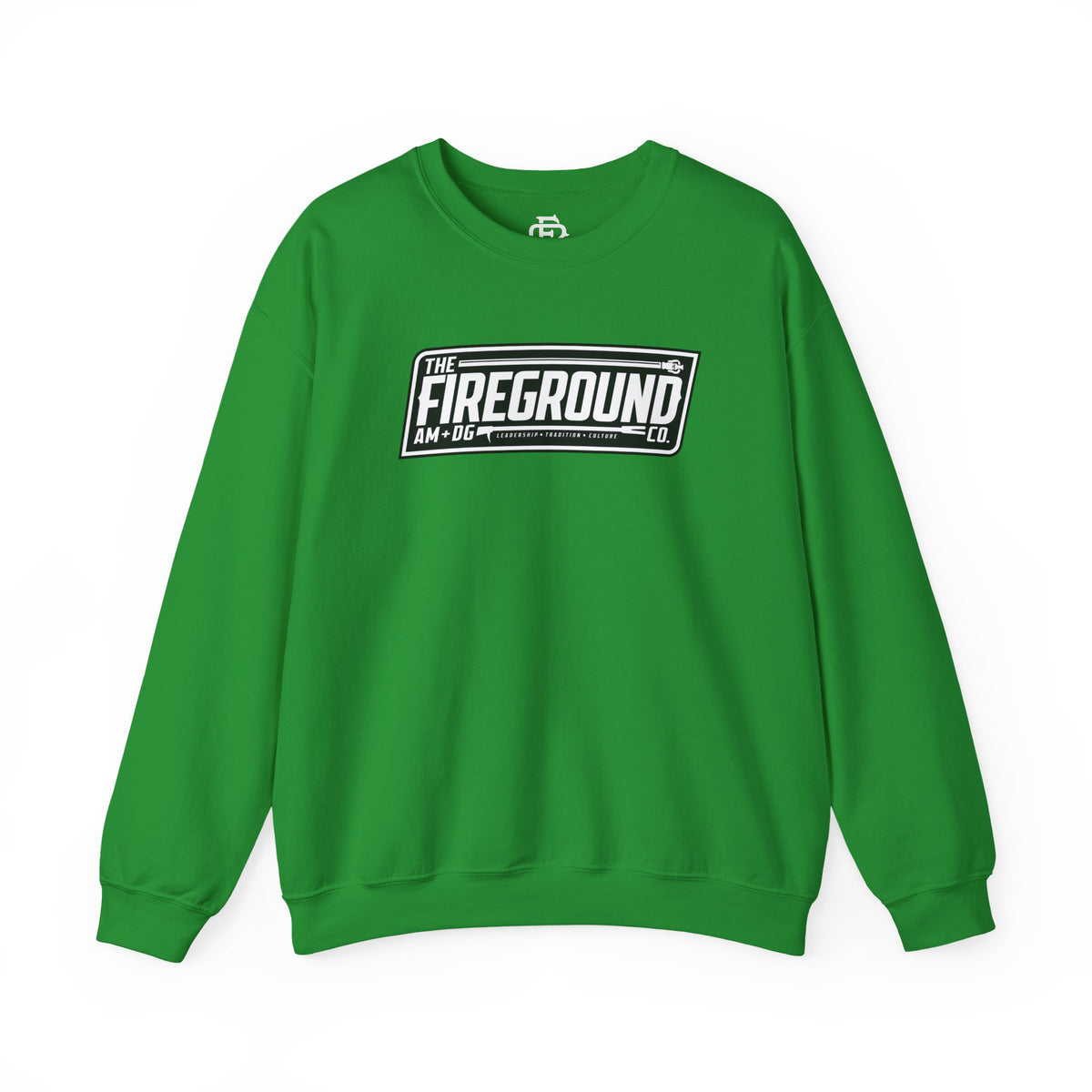 Fireground Dark Background Banner Sweatshirt