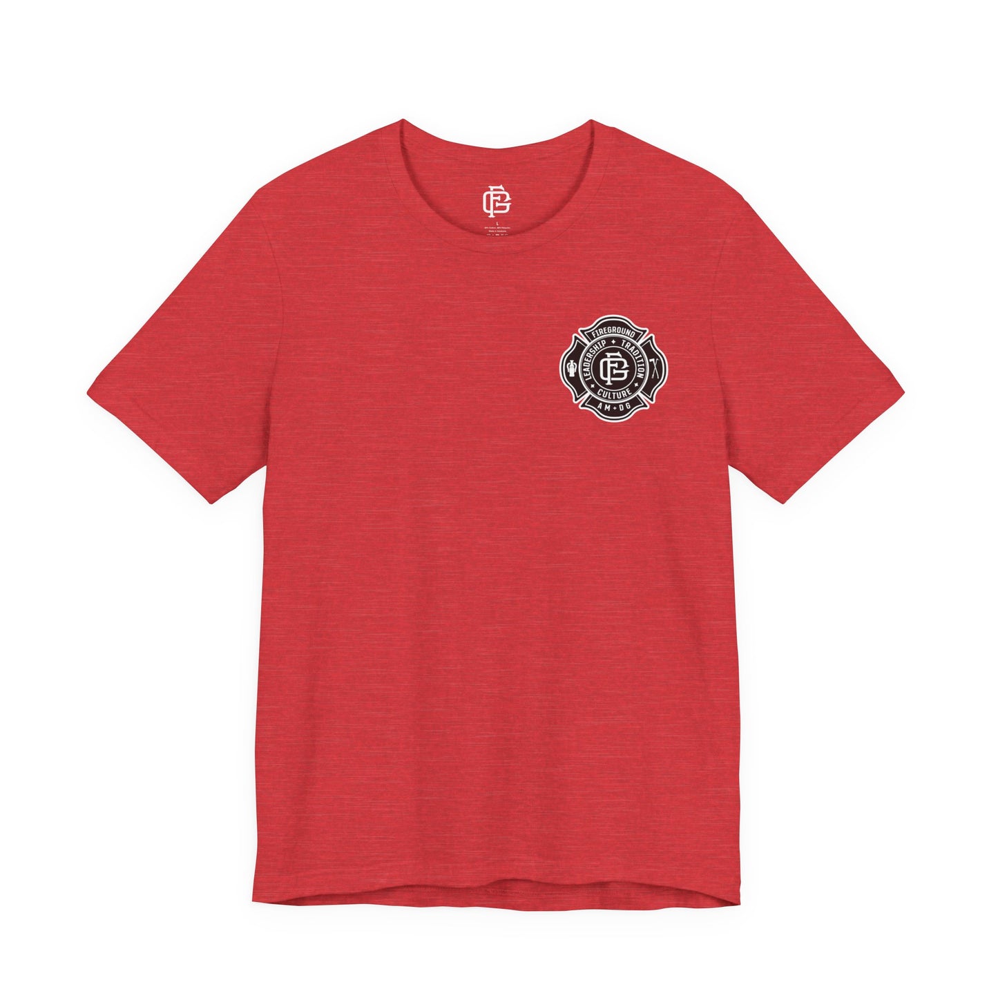 Fireground Maltese Cross Short Sleeve Tee