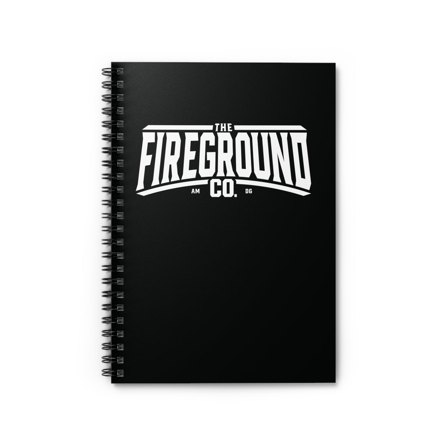 Fireground Title Spiral Notebook - Ruled Line
