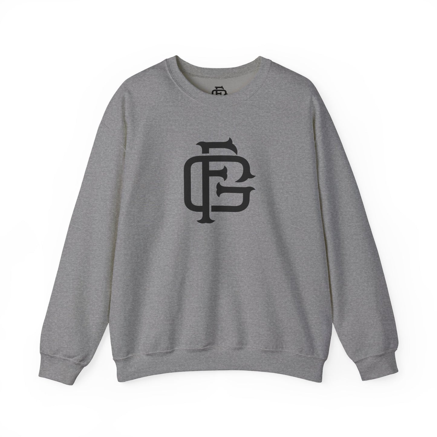 Fireground Black Center FG Monogram Sweatshirt