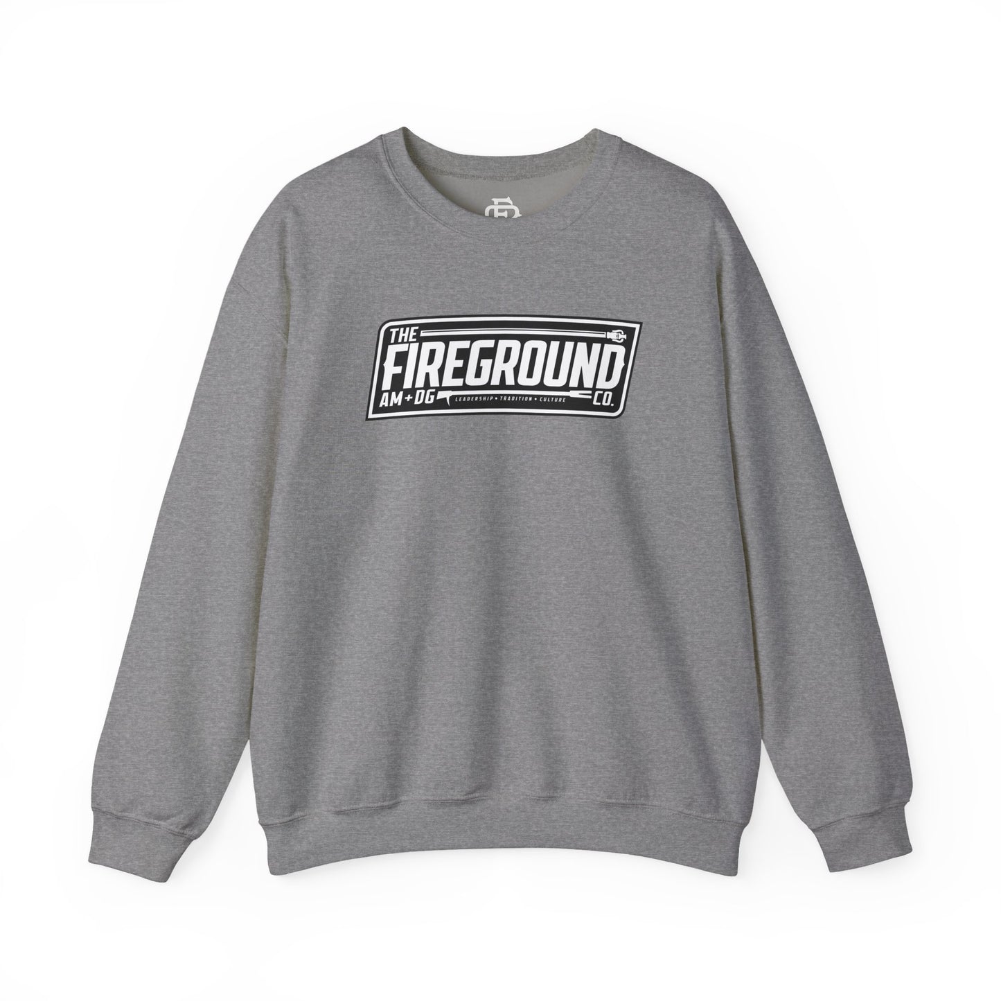 Fireground Banner Dark Background Sweatshirt