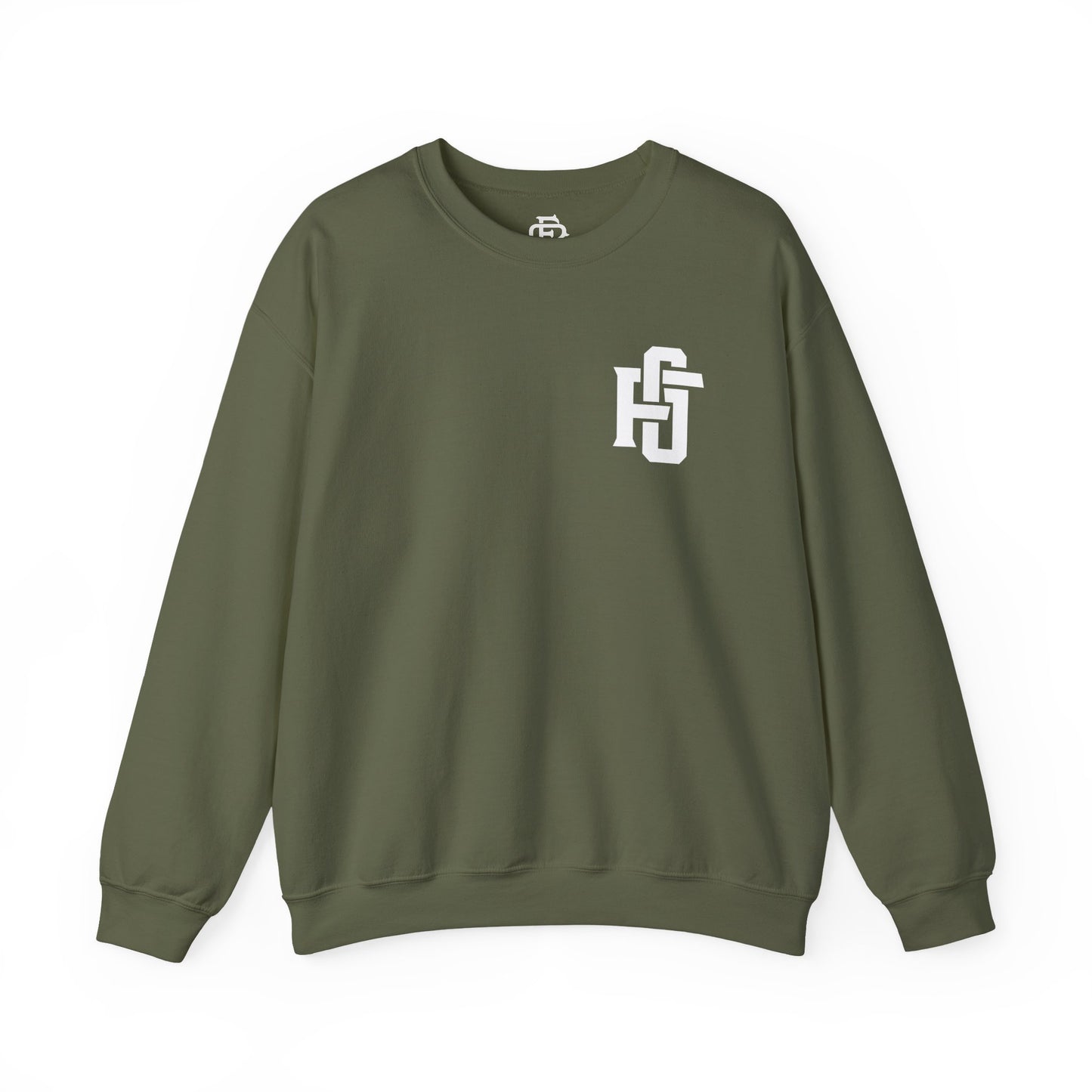 Fireground White FG Alternate Monogram Sweatshirt