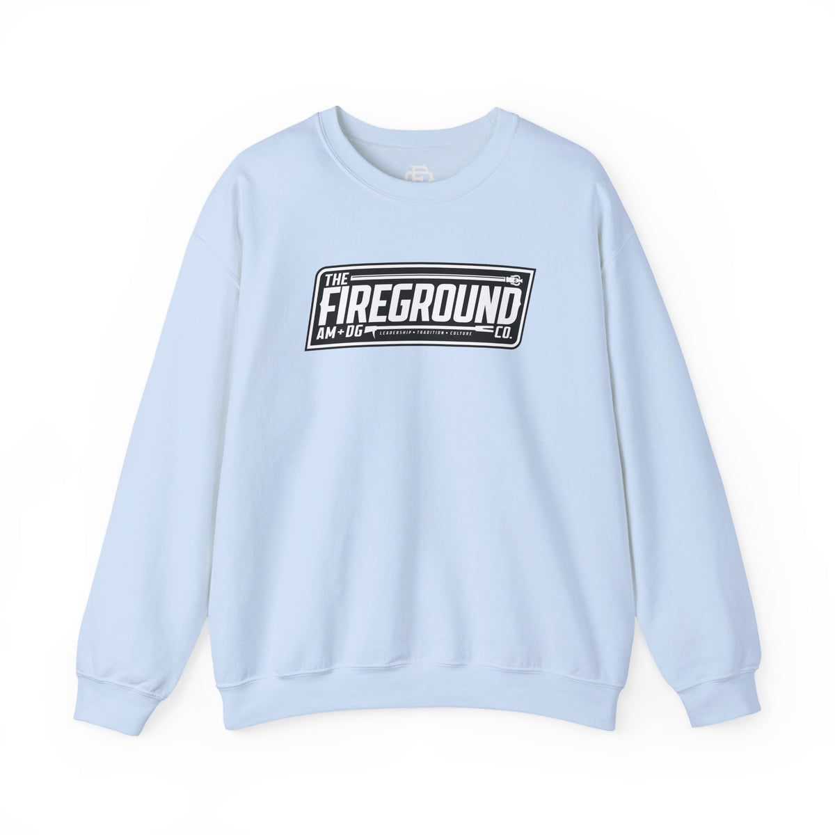 Fireground Dark Background Banner Sweatshirt