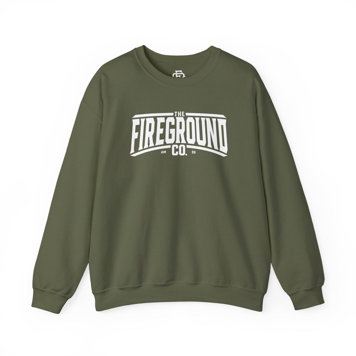 Fireground White Title Sweatshirt